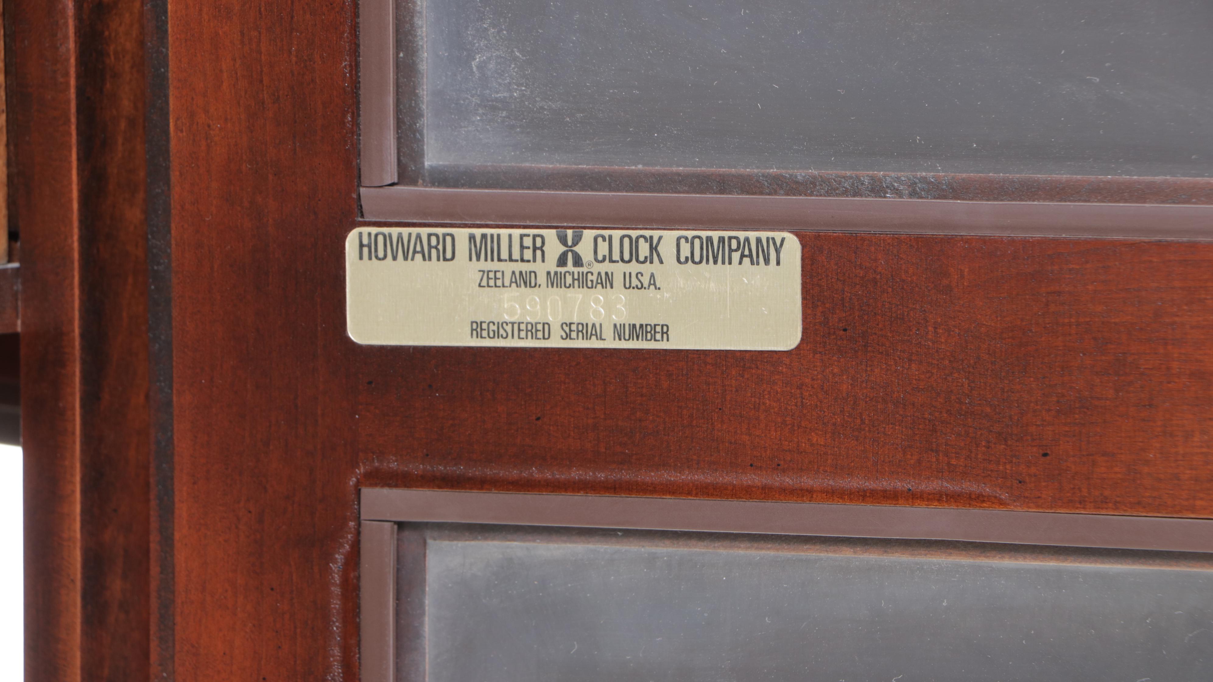 Howard Miller Oak Grandfather Clock