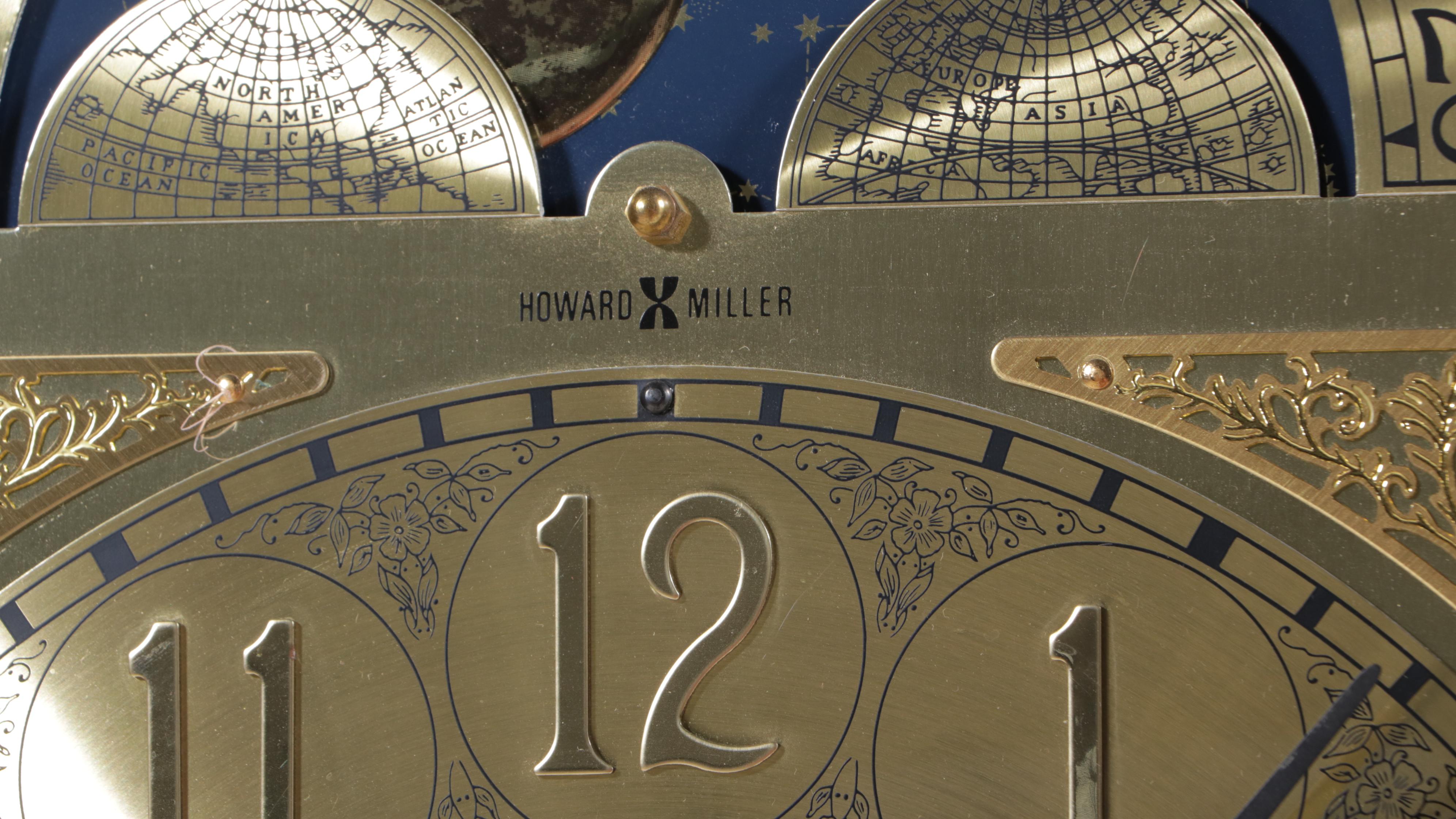 Howard Miller Oak Grandfather Clock