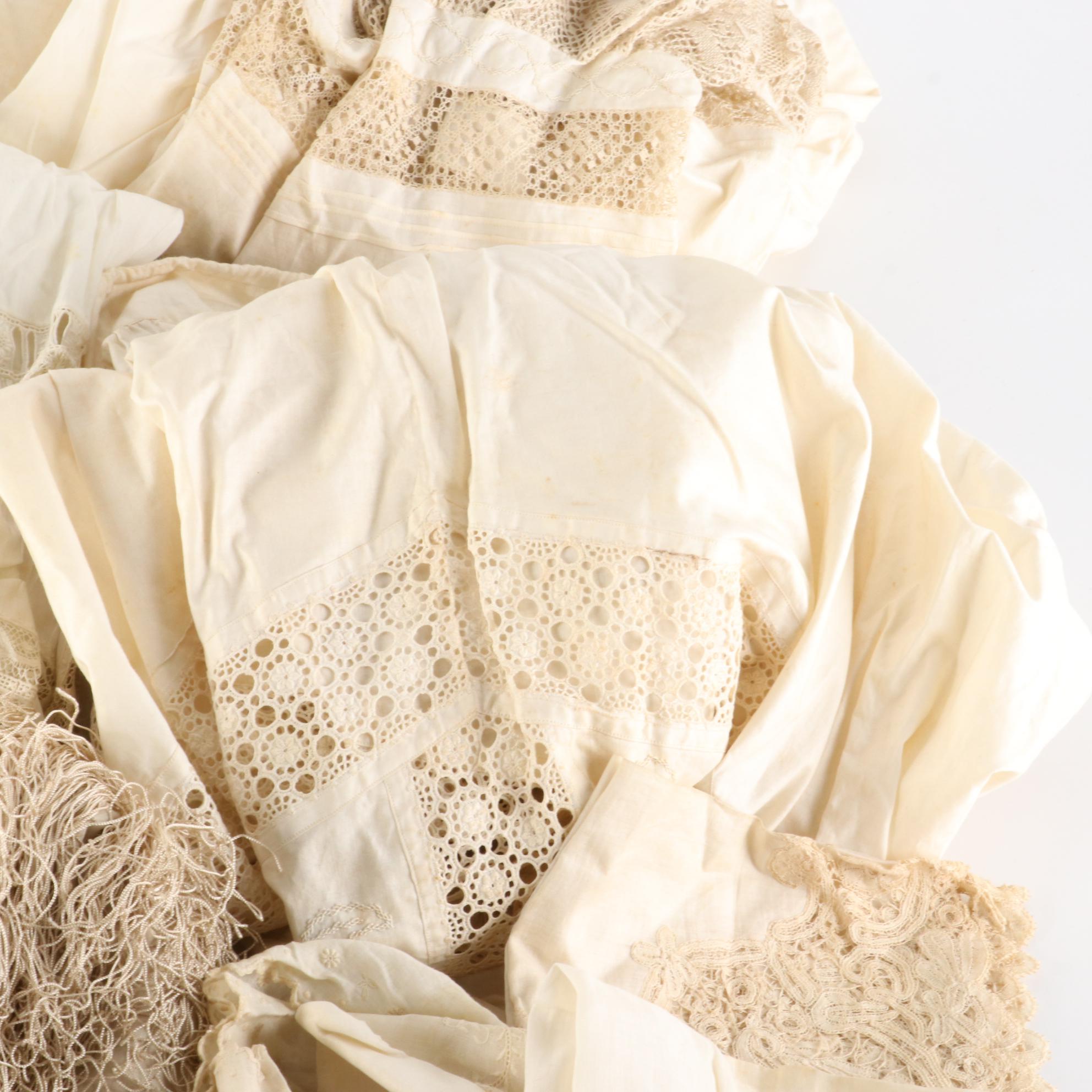 Nightgown, Camisoles, Open Drawers, Baby Clothes, and More from the Early 1800's