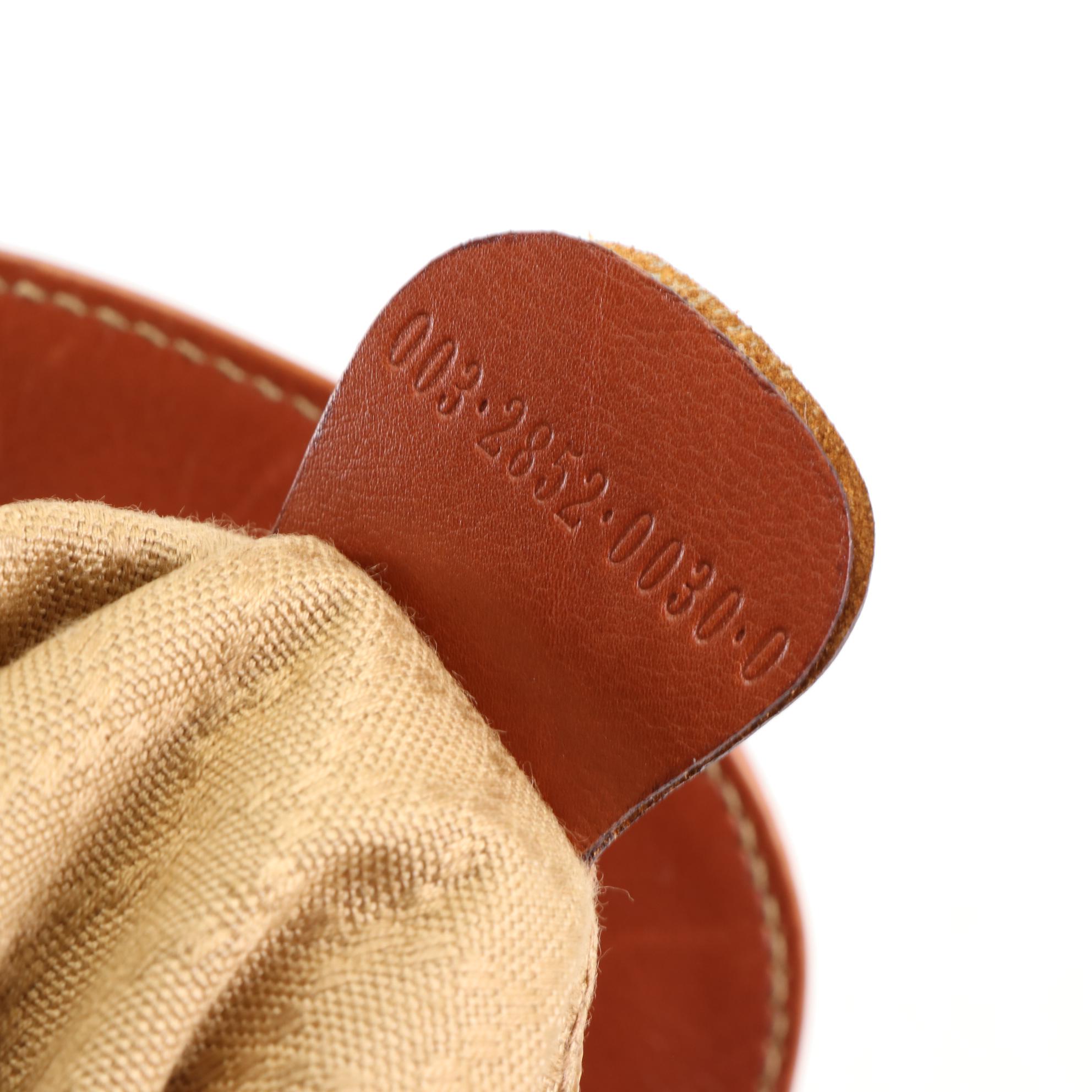 Gucci Small Bamboo Backpack in Full-Grained Leather