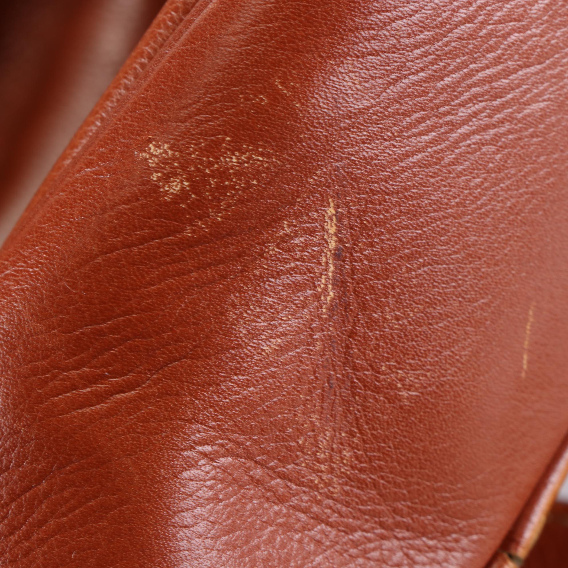 Gucci Small Bamboo Backpack in Full-Grained Leather