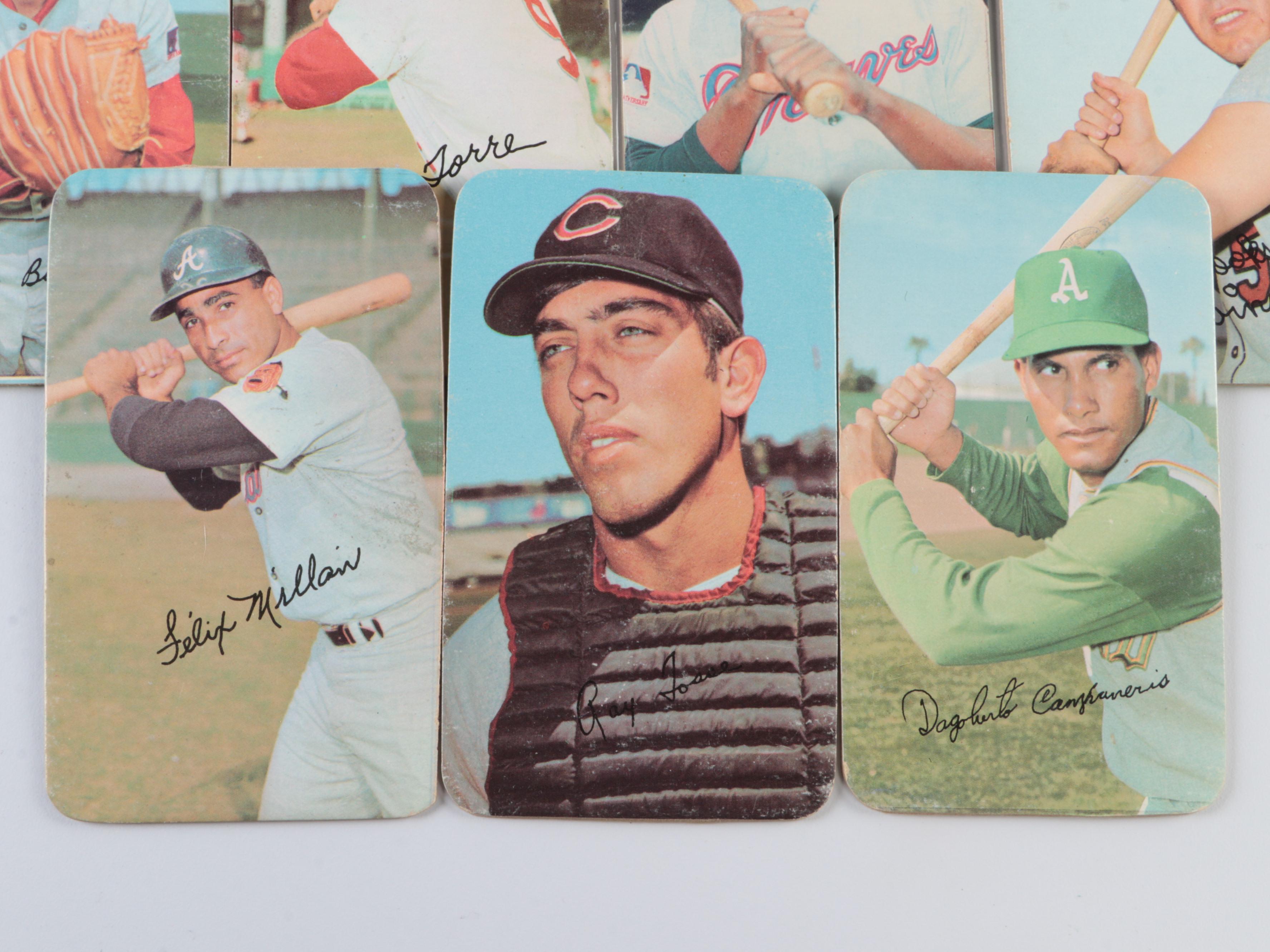 1970-1971 Topps Super Baseball Cards with Hank Aaron, Brooks Robinson and More