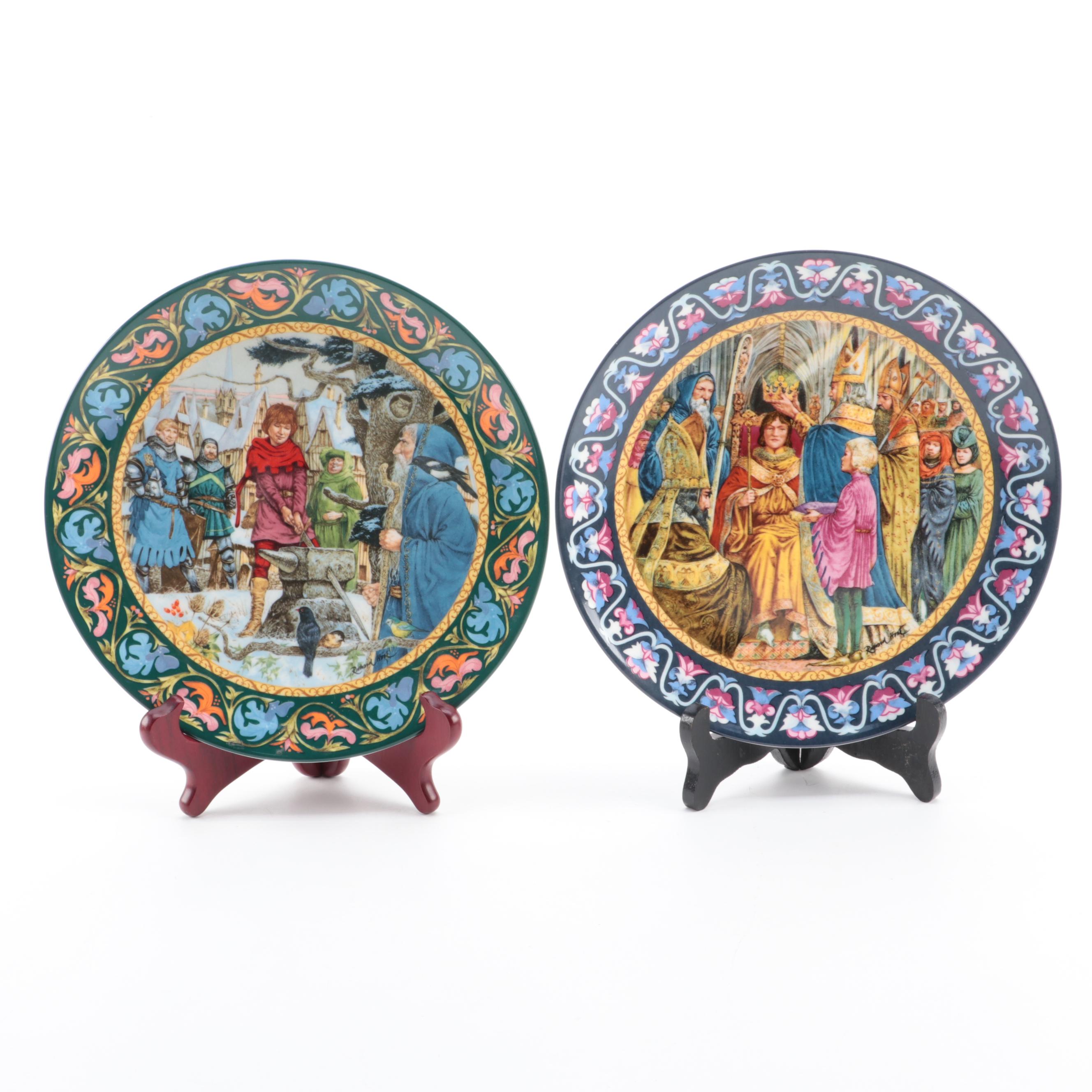 Heinrich The Russian Fairy Tales with Wedgwood The Legend of King Arthur Plates