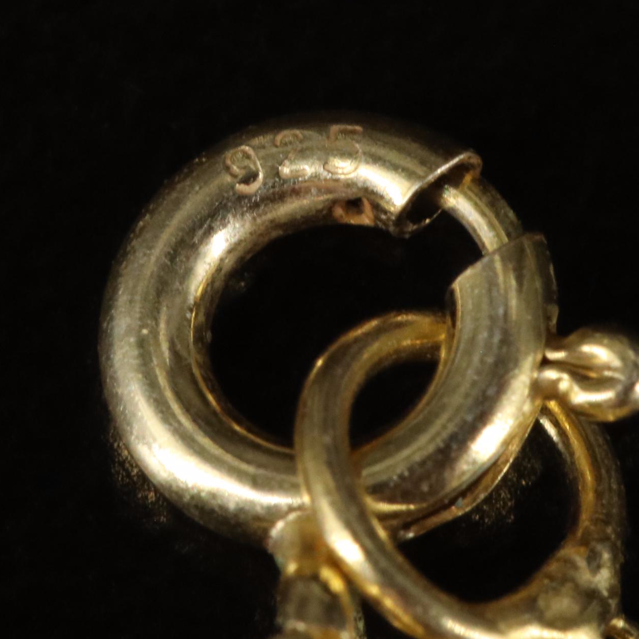 Sterling Amethyst Drop Pendant Necklace