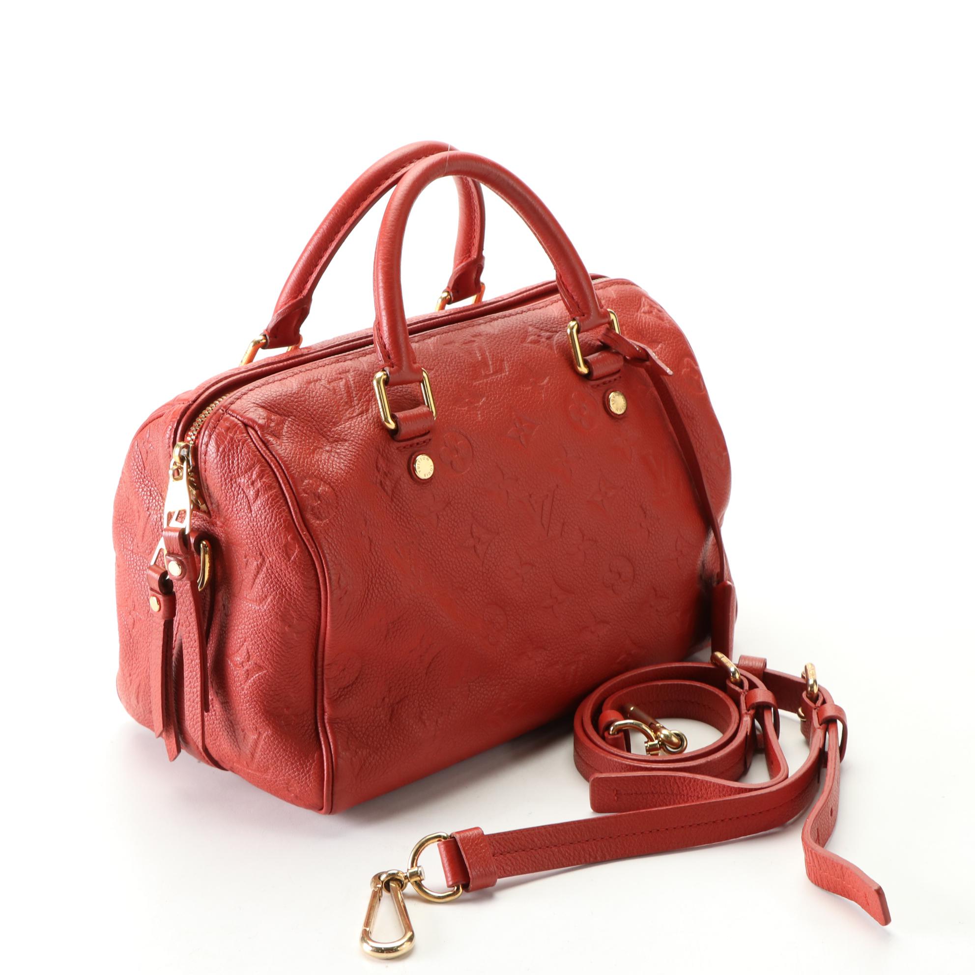 Louis Vuitton Speedy 25 Bandoulière in Orient Monogram Empreinte Leather