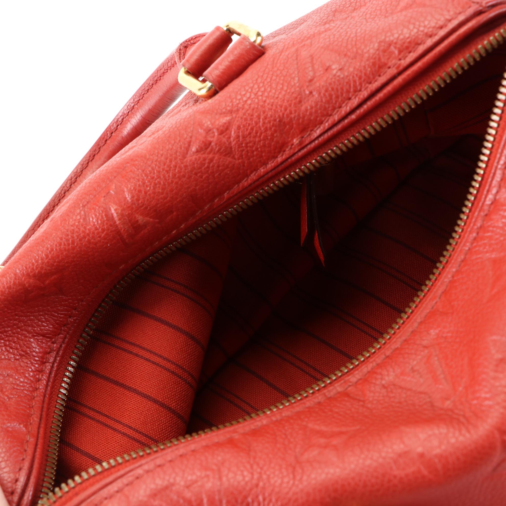 Louis Vuitton Speedy 25 Bandoulière in Orient Monogram Empreinte Leather