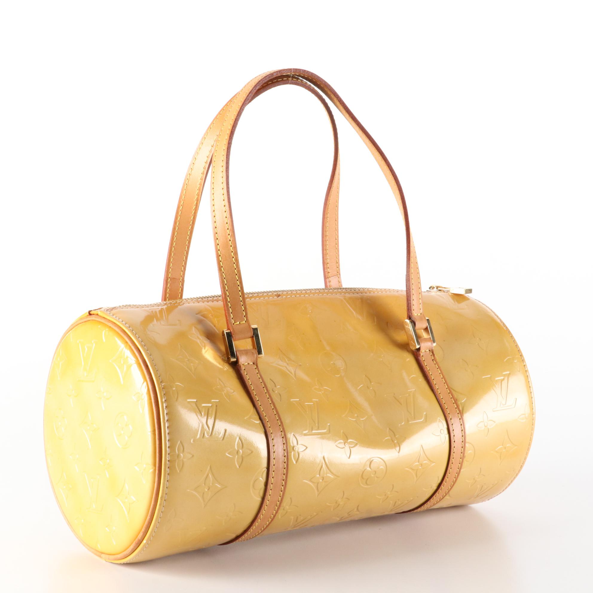 Louis Vuitton Bedford Bag in Monogram Vernis and Vachetta Leather