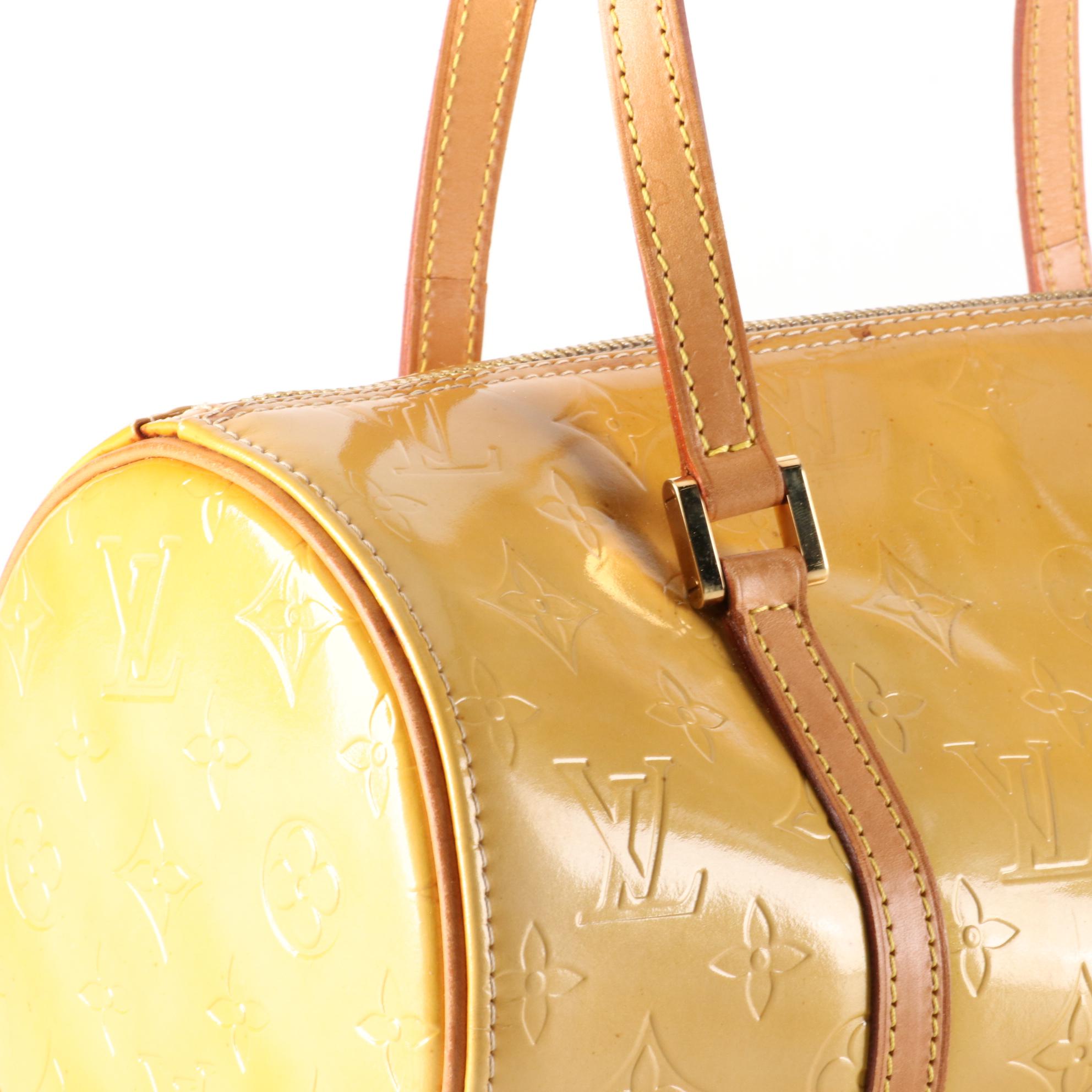 Louis Vuitton Bedford Bag in Monogram Vernis and Vachetta Leather