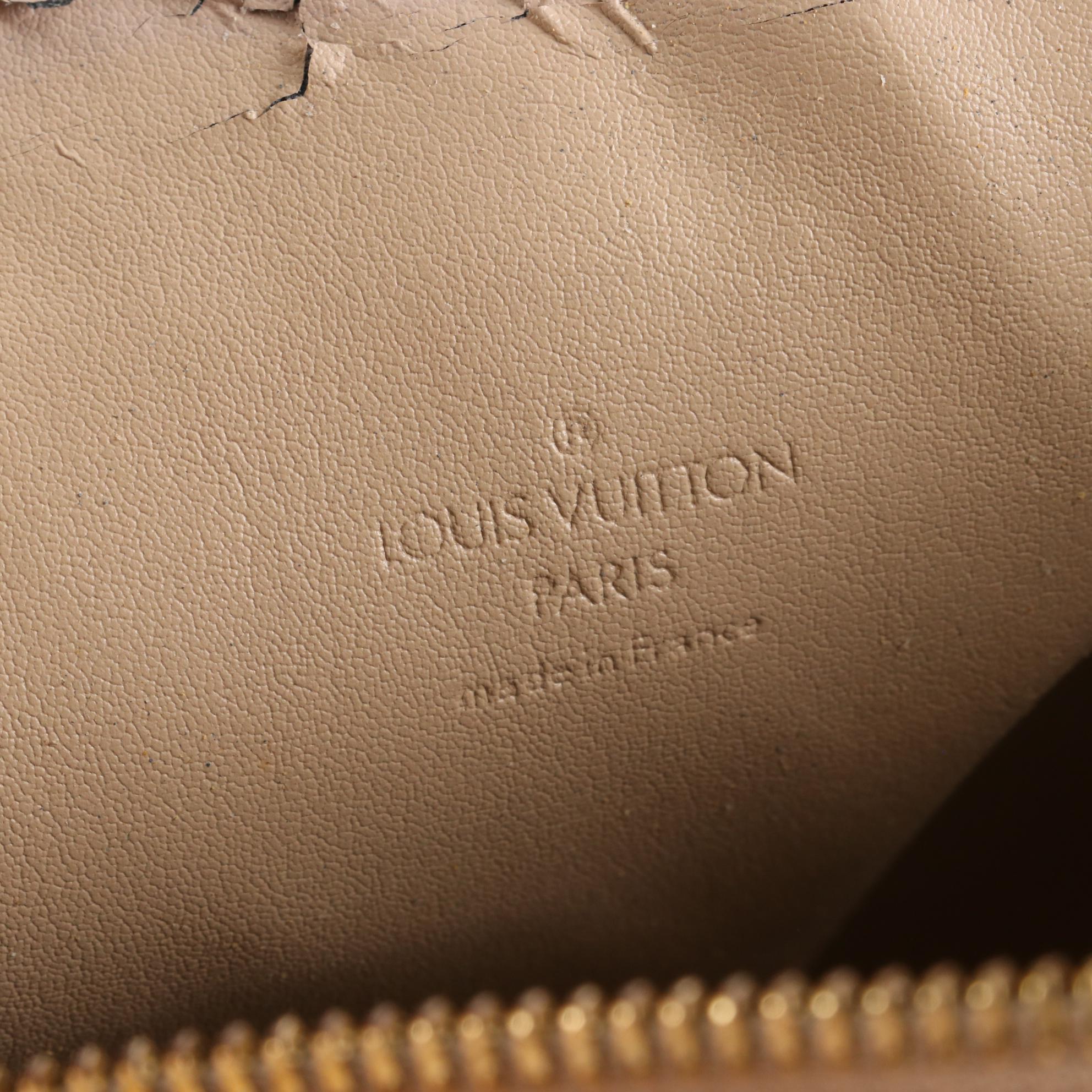 Louis Vuitton Bedford Bag in Monogram Vernis and Vachetta Leather