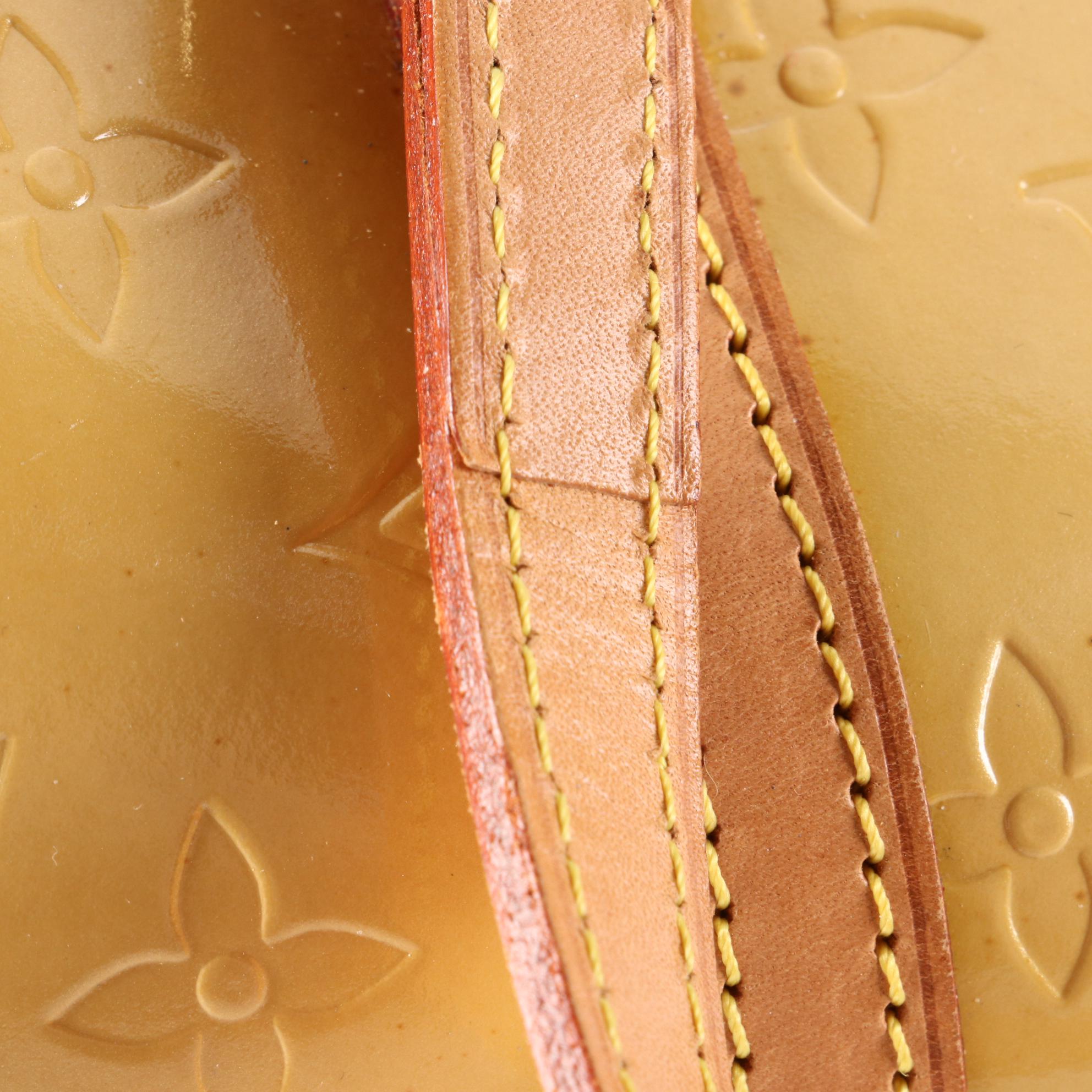 Louis Vuitton Bedford Bag in Monogram Vernis and Vachetta Leather