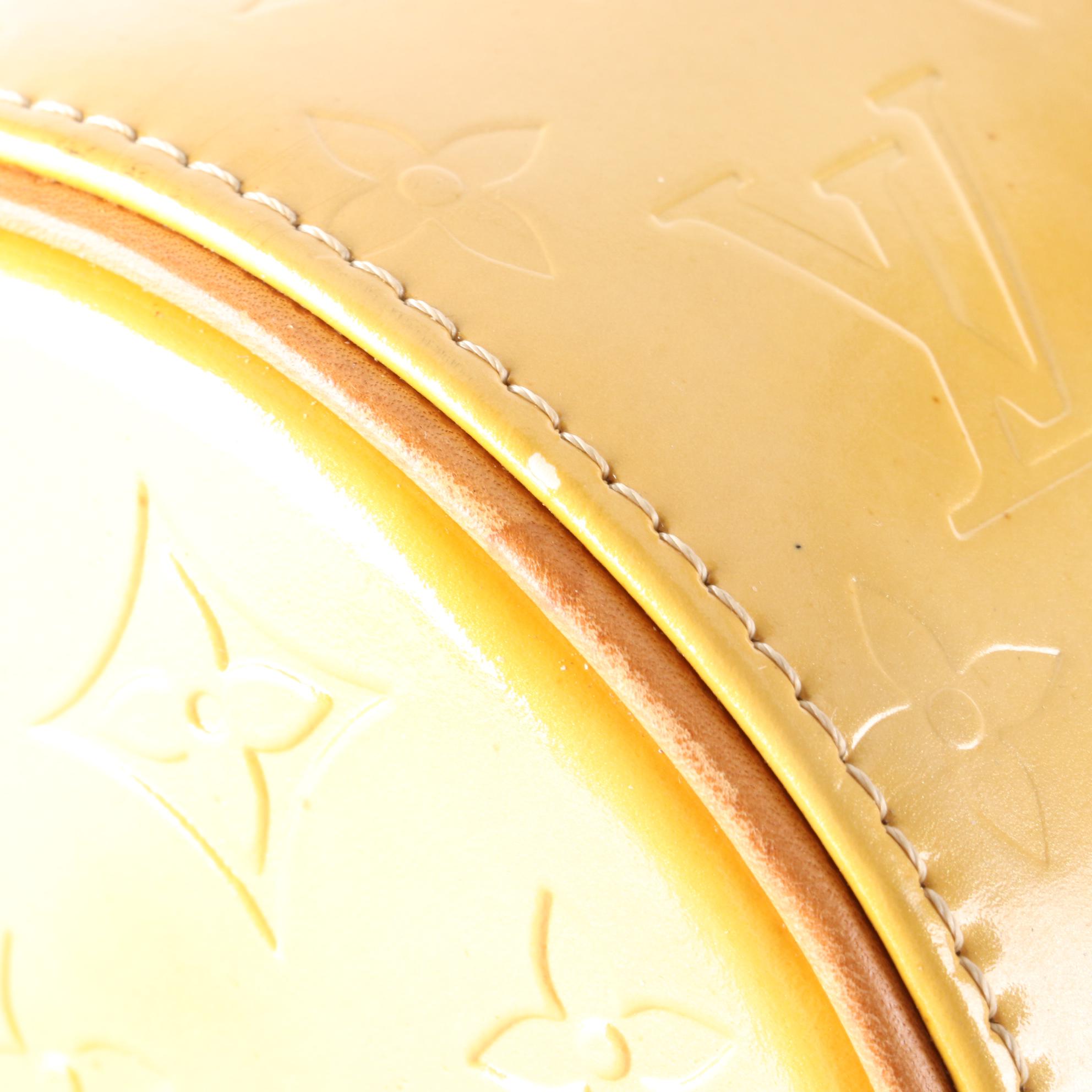 Louis Vuitton Bedford Bag in Monogram Vernis and Vachetta Leather