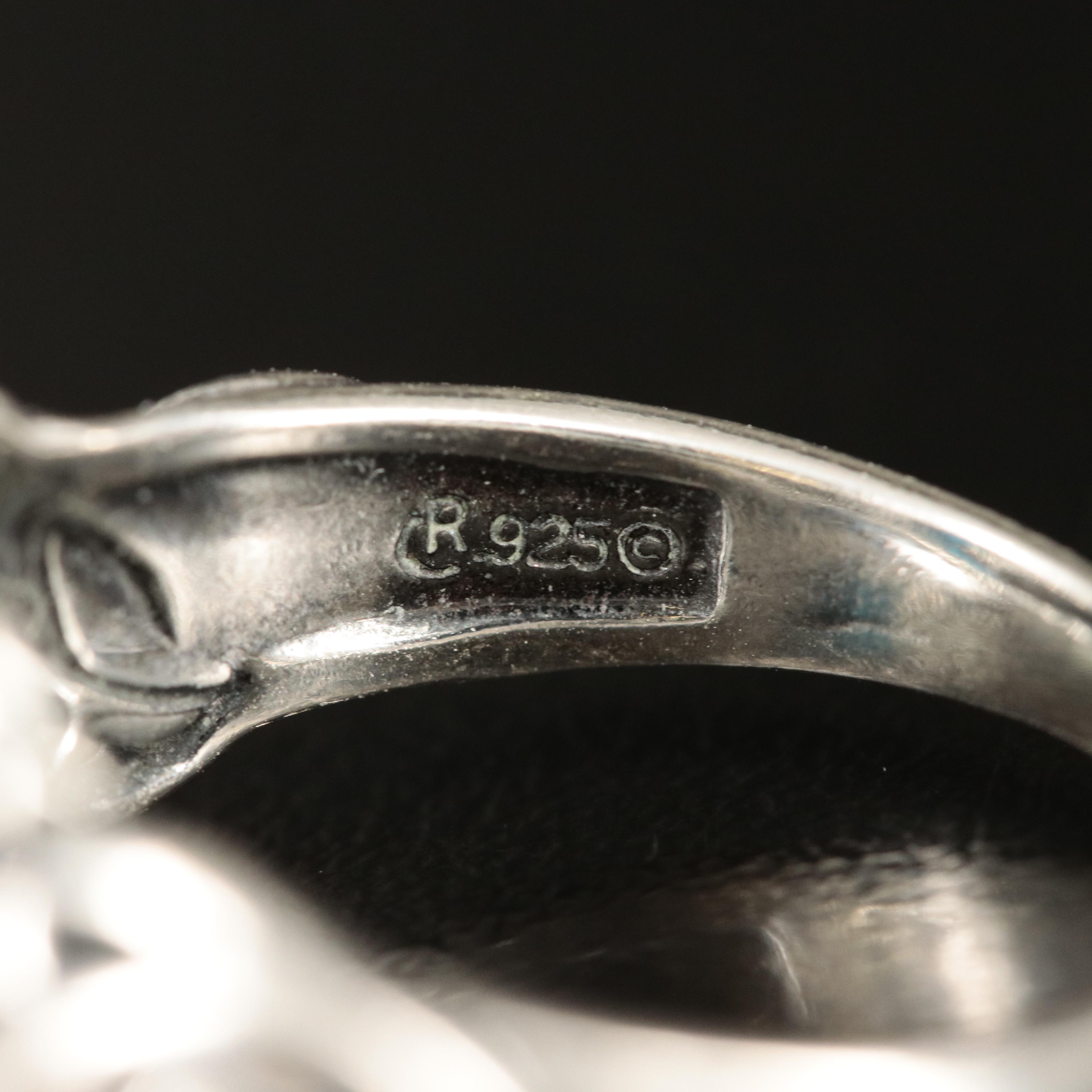 Relios Turqouise and Dominique Dinovart Black Onyx Rings