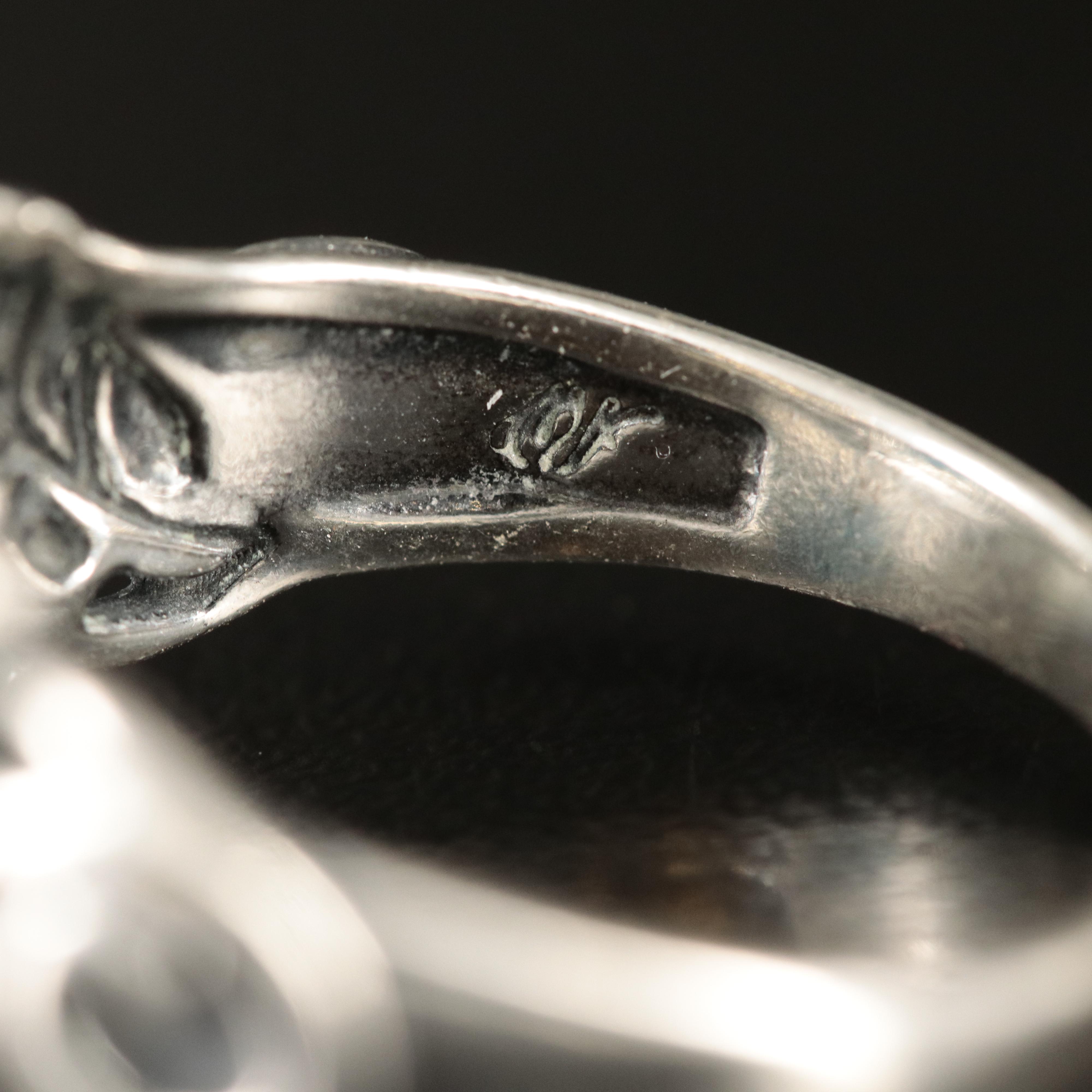 Relios Turqouise and Dominique Dinovart Black Onyx Rings