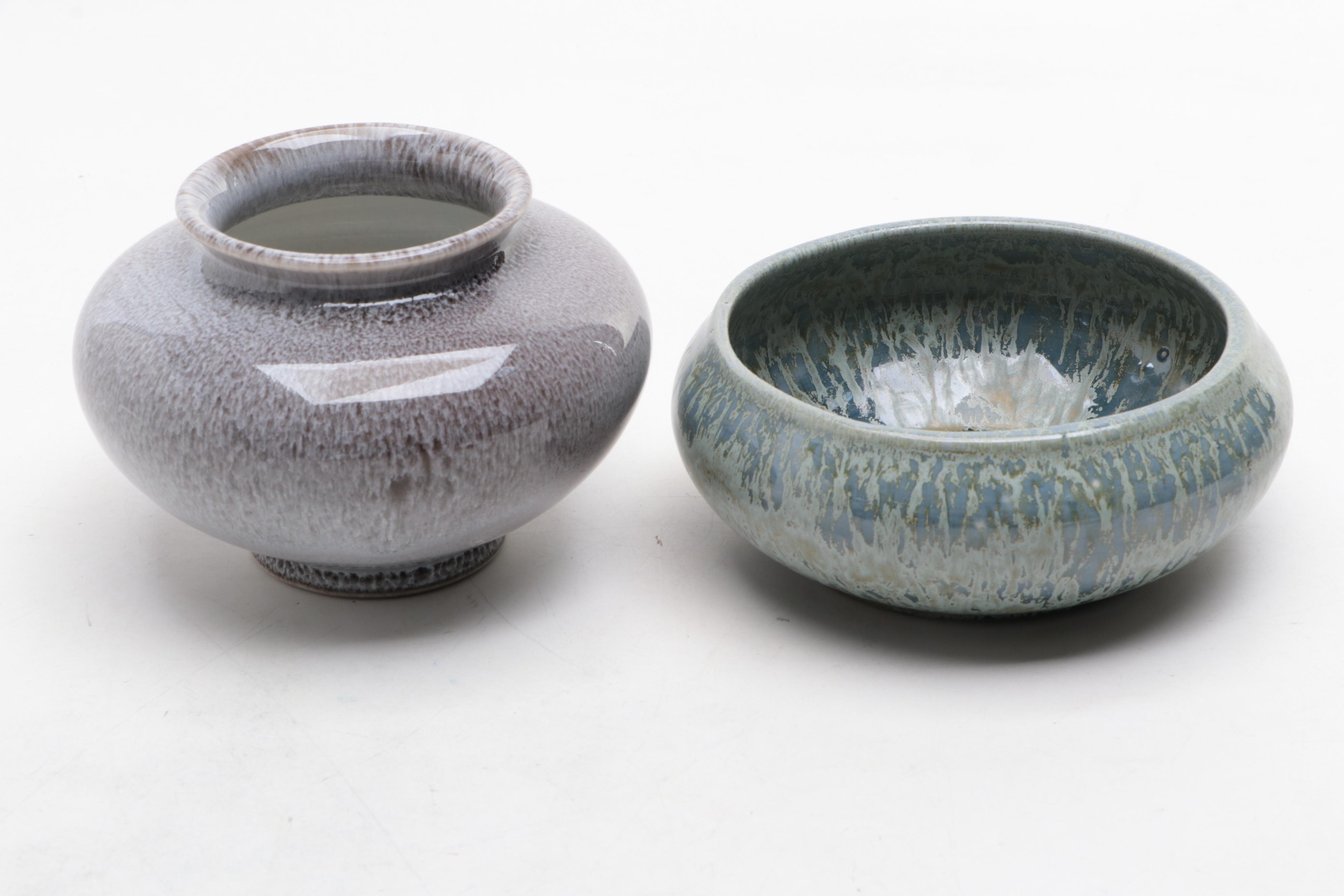 Rookwood Pottery High Gloss Ceramic Vase and More