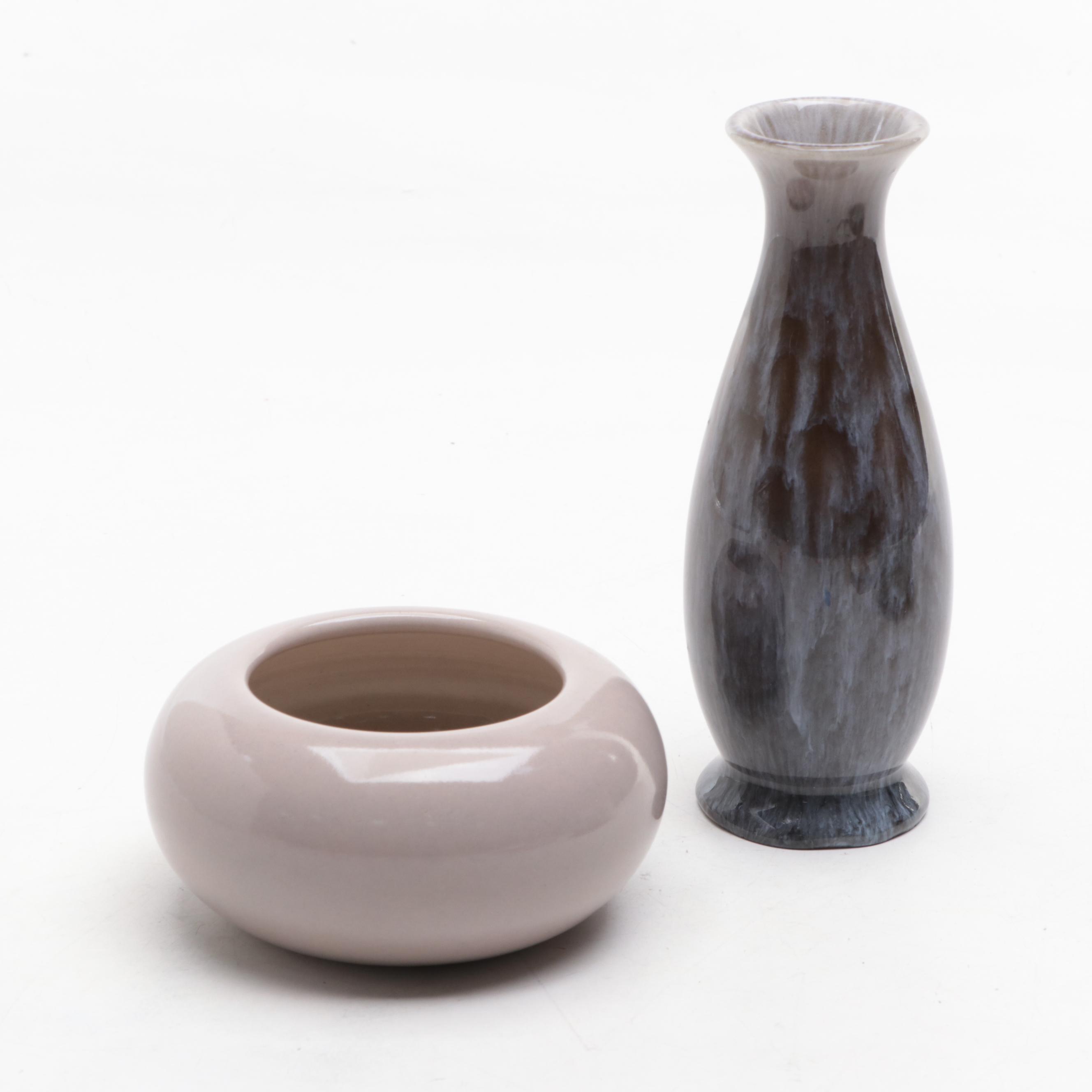 Rookwood Pottery High Gloss Ceramic Vase and More