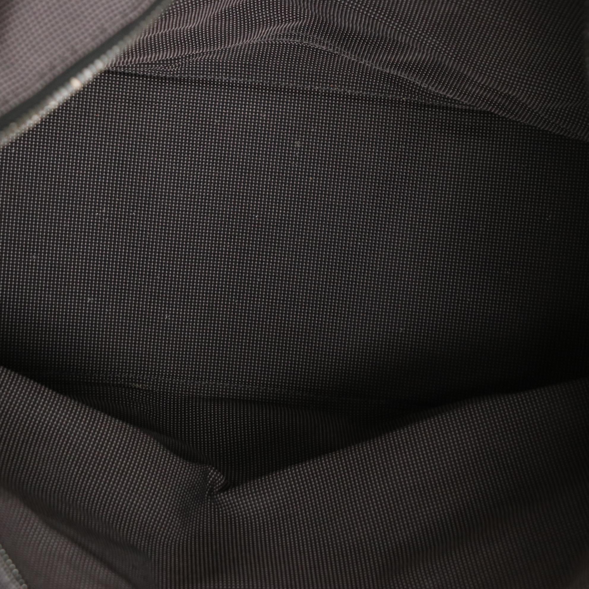 Hermès Herline Fourre Tout GM Tote Bag in Grey and Black Nylon