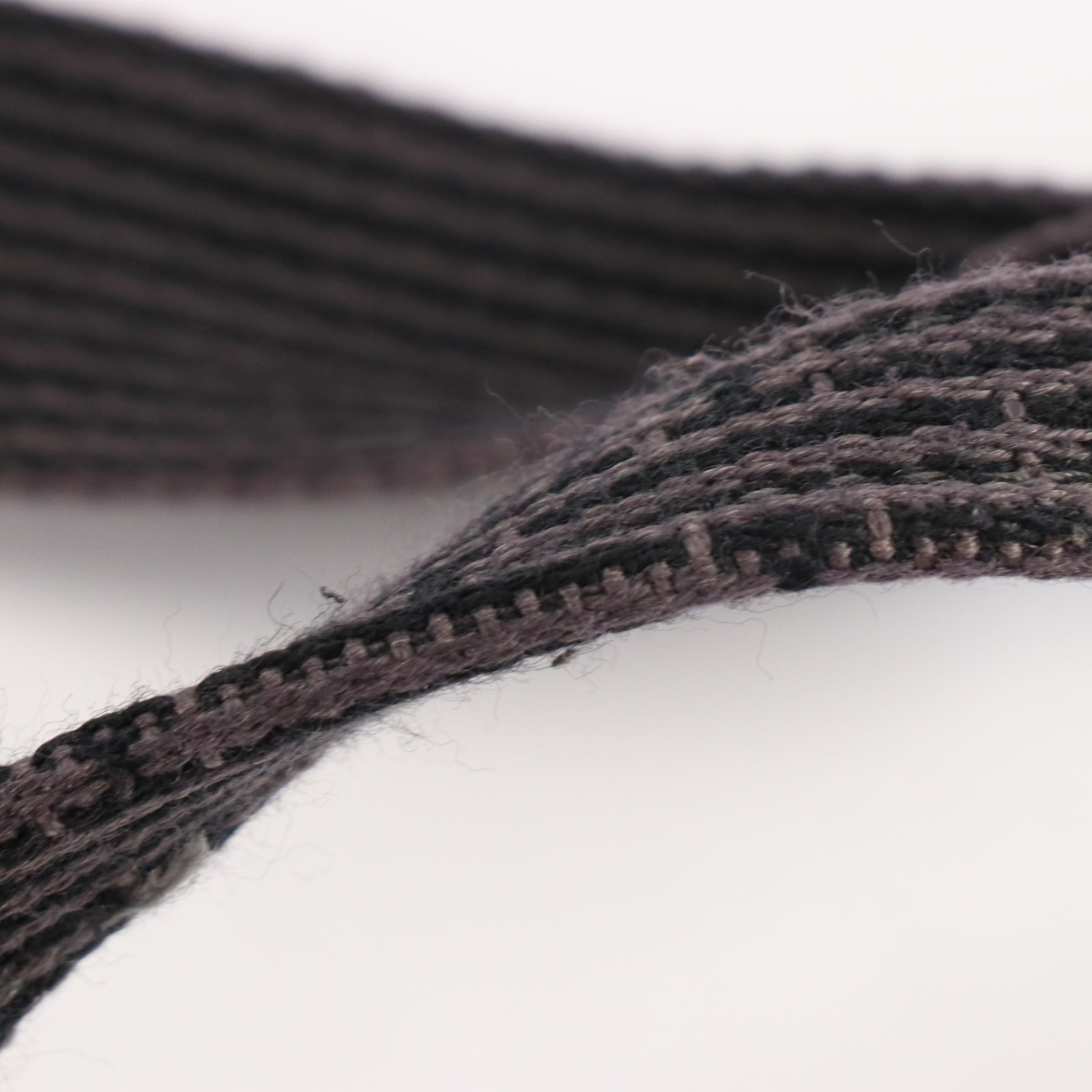 Hermès Herline Fourre Tout GM Tote Bag in Grey and Black Nylon