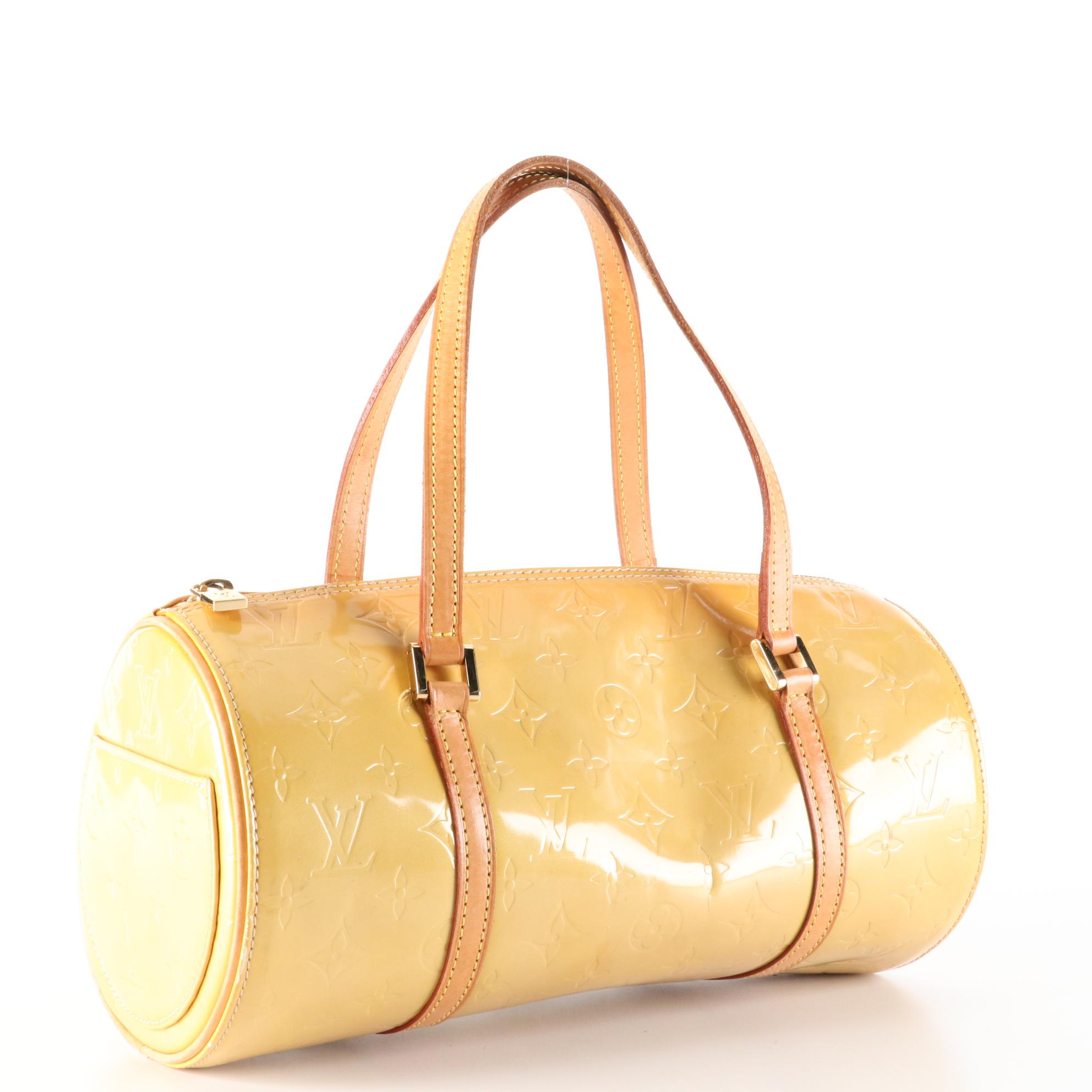 Louis Vuitton Bedford Bag in Monogram Vernis and Vachetta Leather