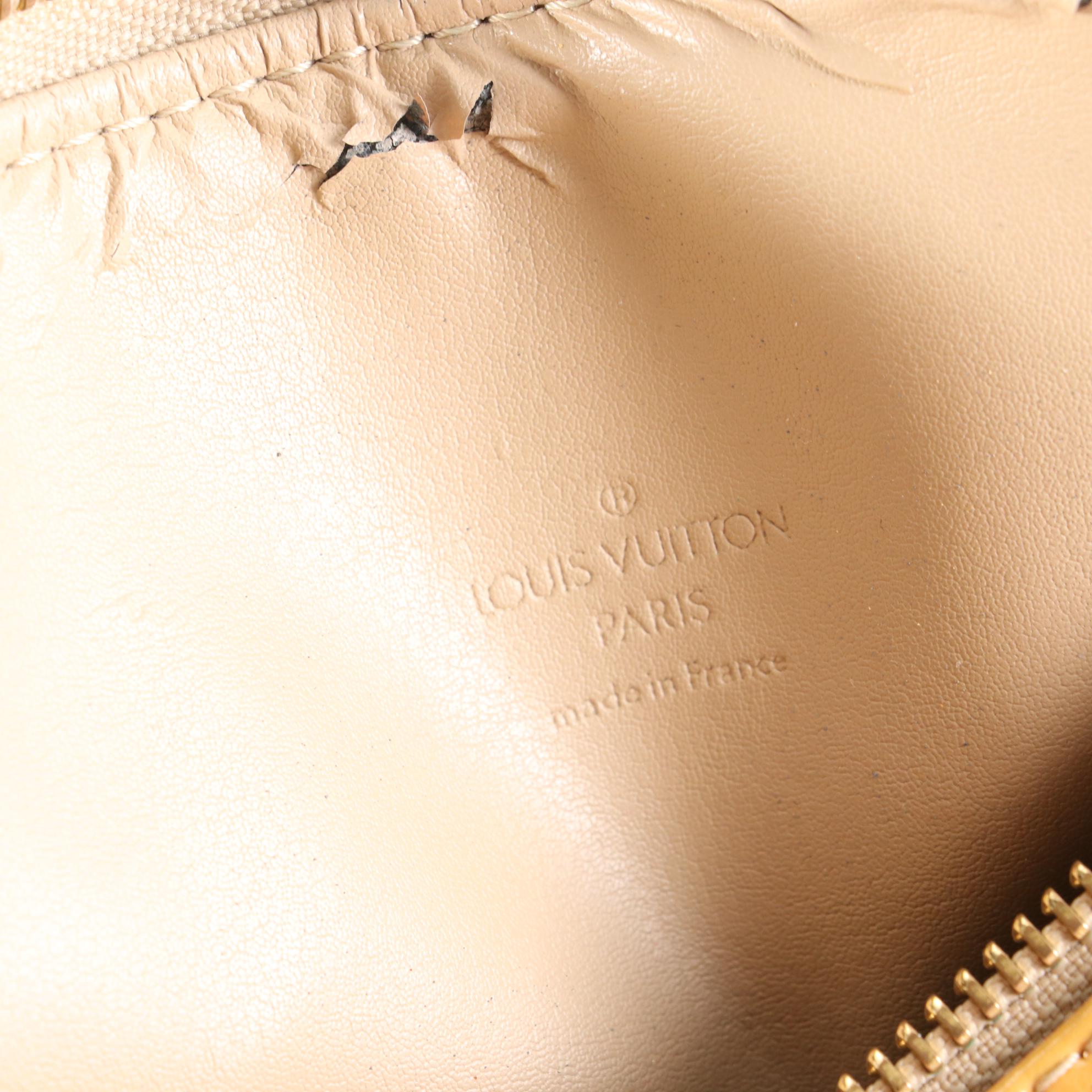 Louis Vuitton Bedford Bag in Monogram Vernis and Vachetta Leather