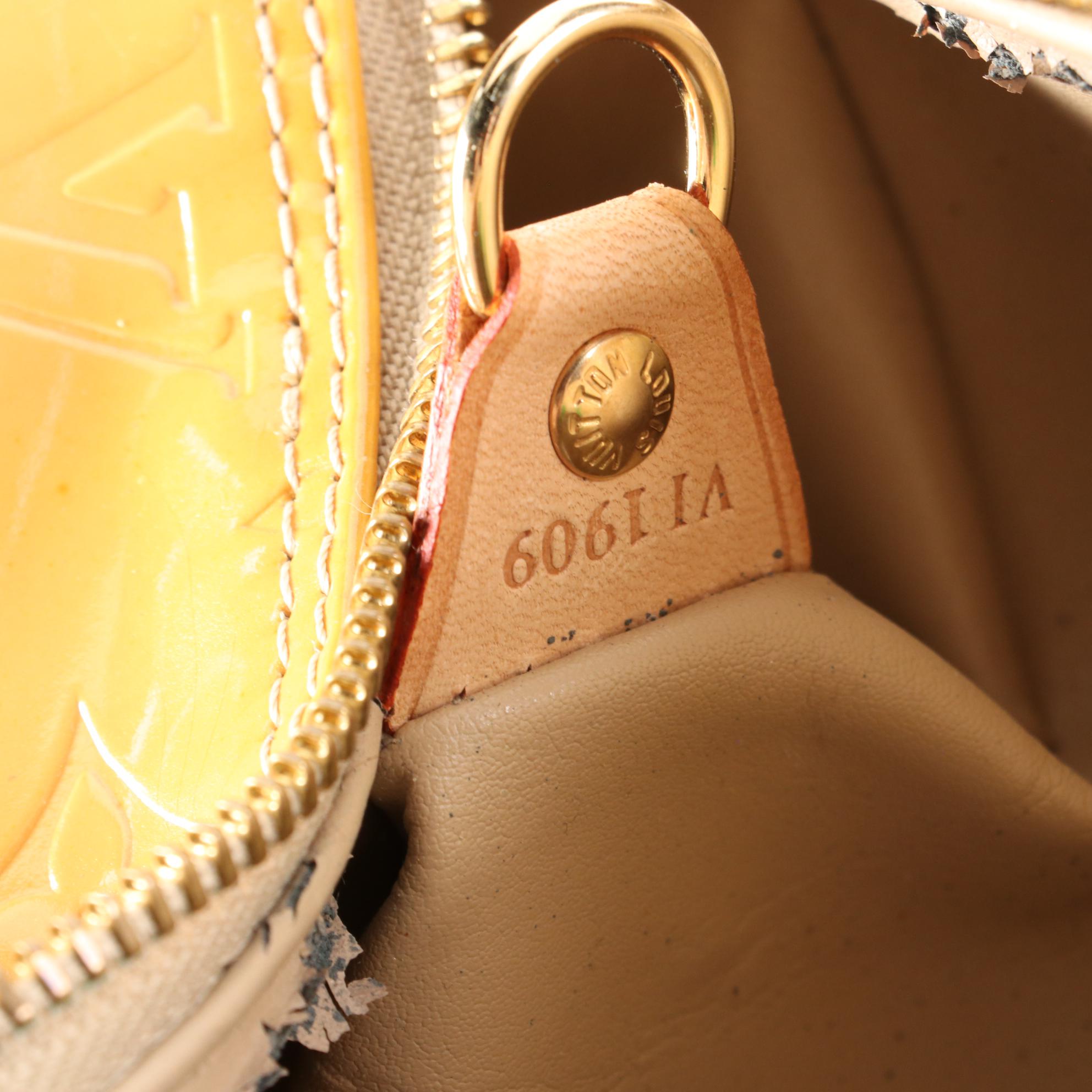 Louis Vuitton Bedford Bag in Monogram Vernis and Vachetta Leather