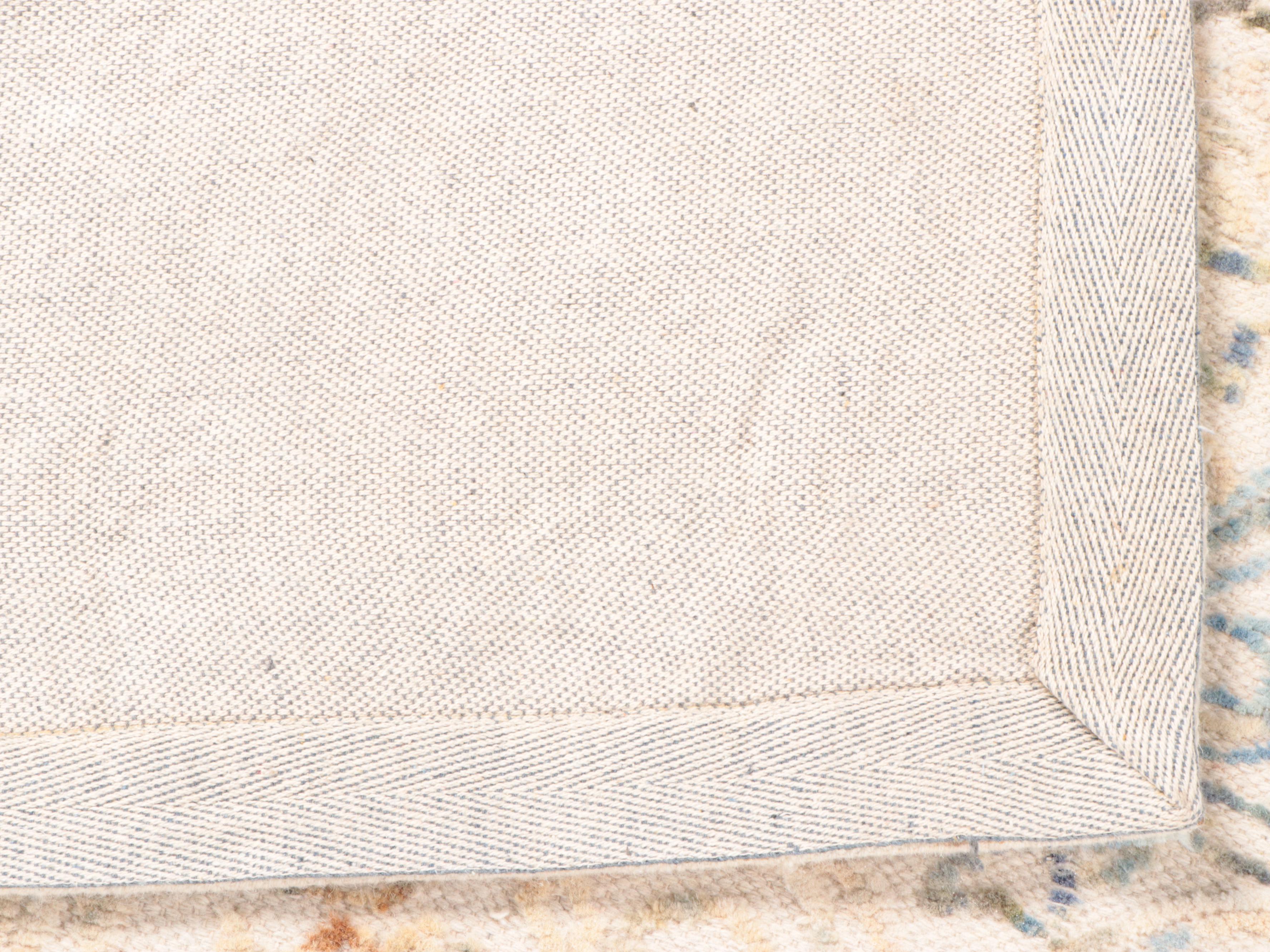 9'2 x 12'2 Machine Made Mixed Technique Javi Indian Contemporary Area Rug