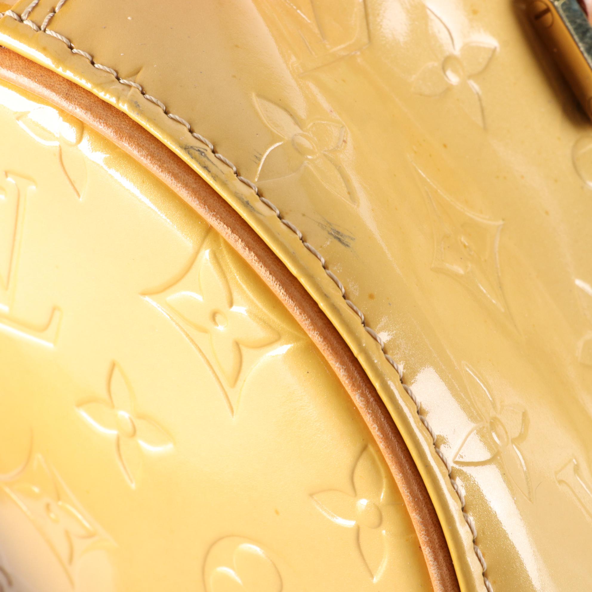 Louis Vuitton Bedford Bag in Monogram Vernis and Vachetta Leather