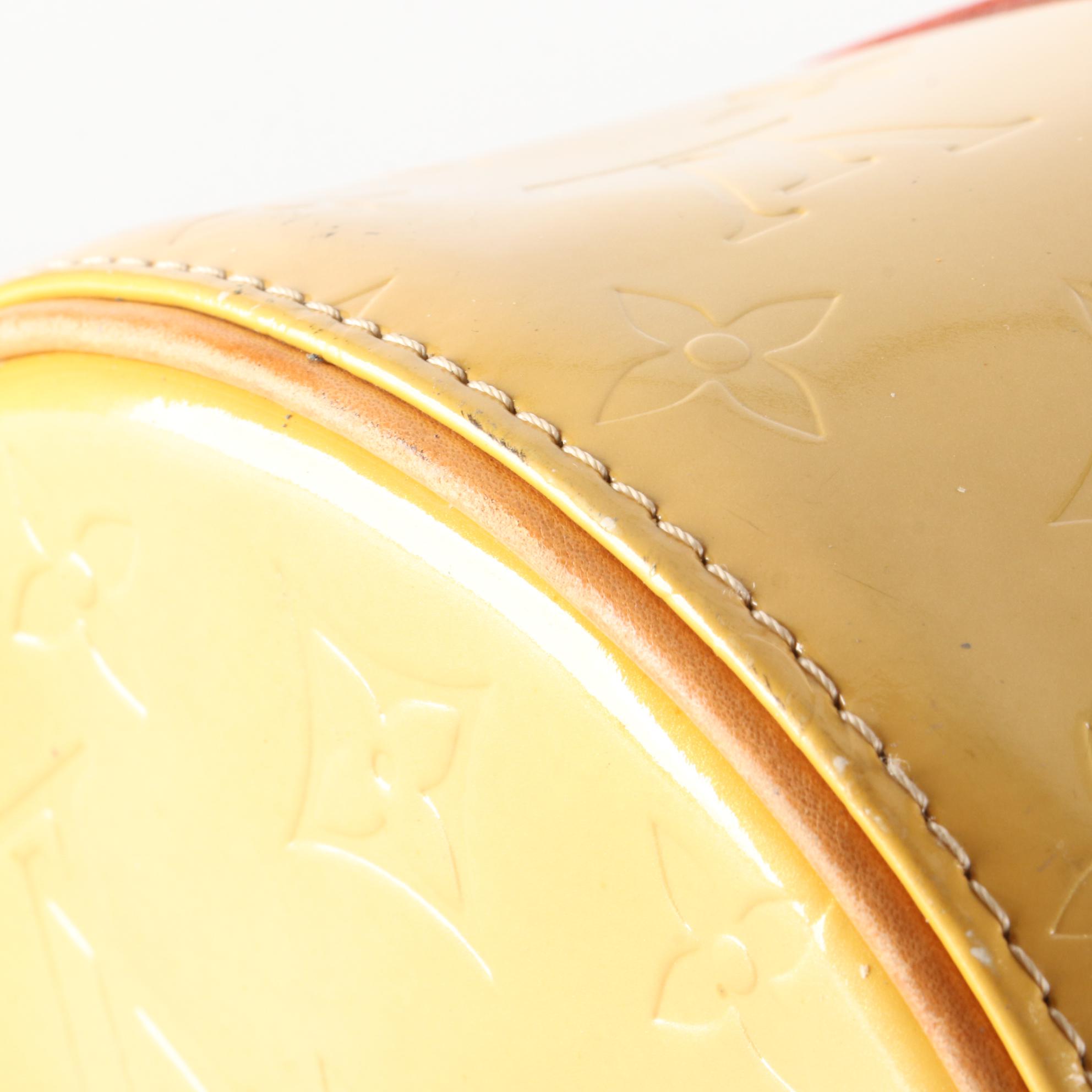 Louis Vuitton Bedford Bag in Monogram Vernis and Vachetta Leather