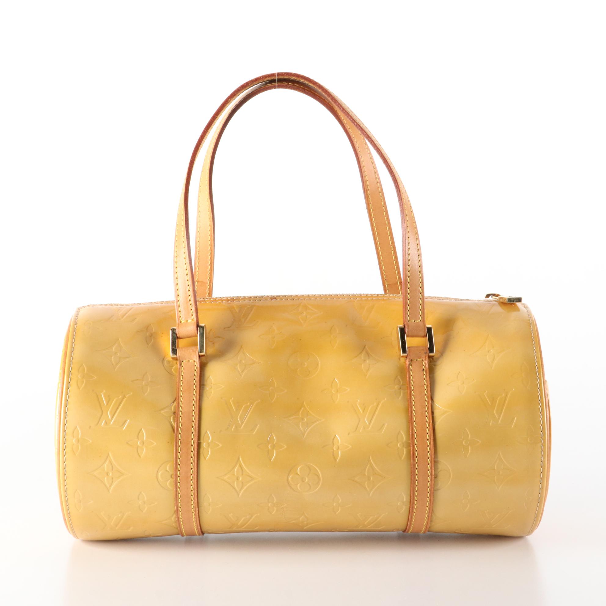 Louis Vuitton Bedford Bag in Monogram Vernis and Vachetta Leather
