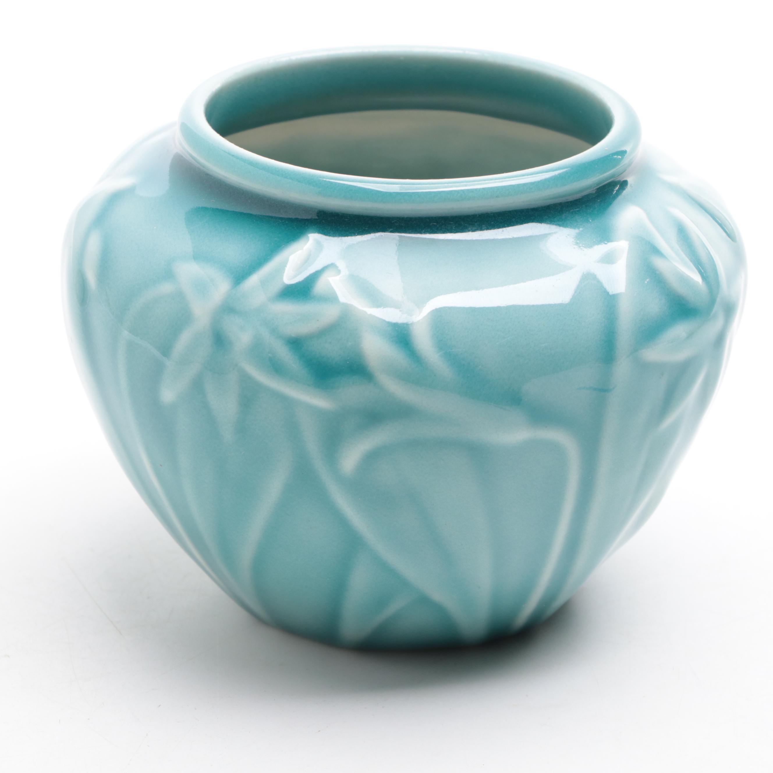 Rookwood Pottery Koi, Daffodil and More Ceramic Vases, Early to Mid-20th Century