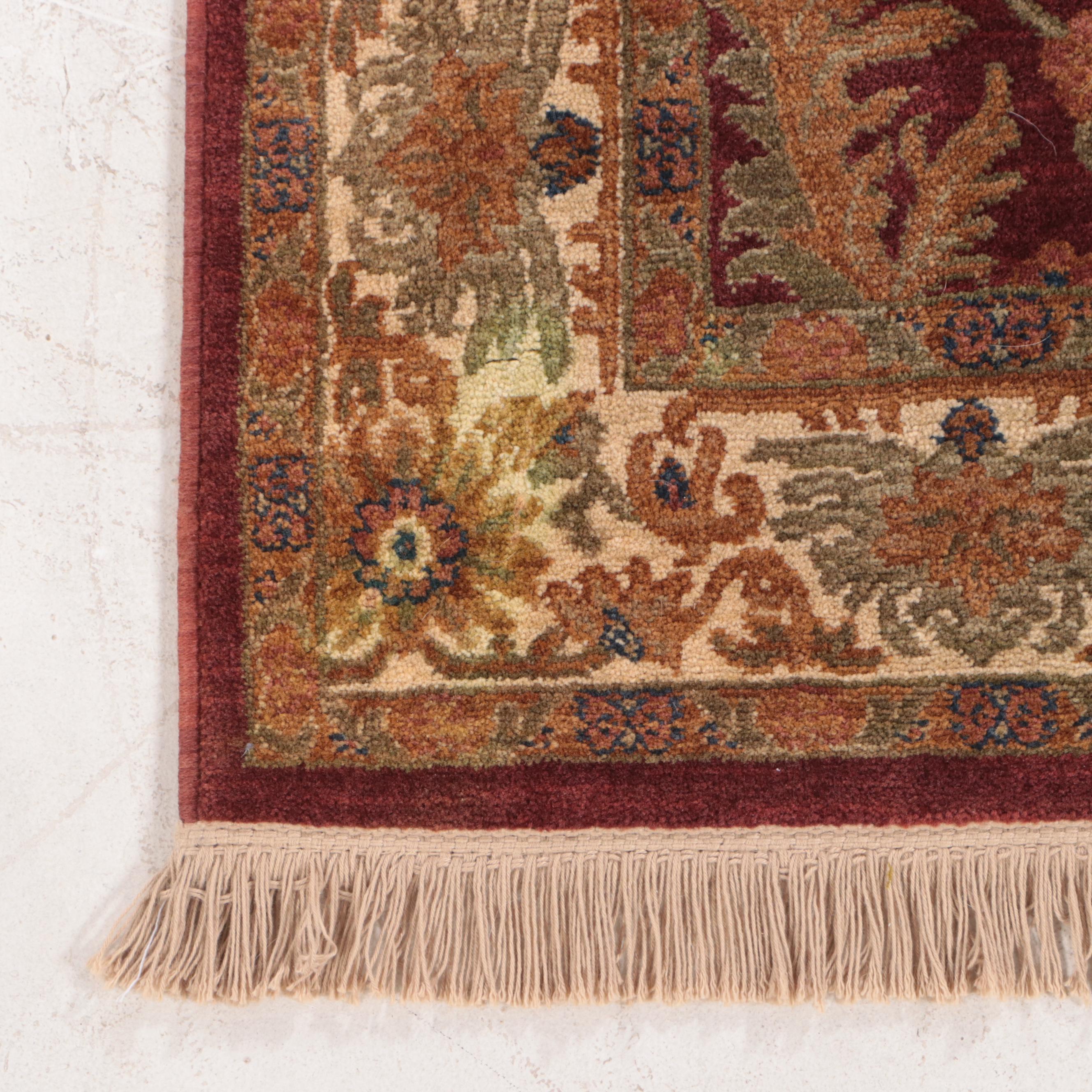 3'9 x 5'7 Machine Made The Rug Gallery Indian Agra Style Area Rug