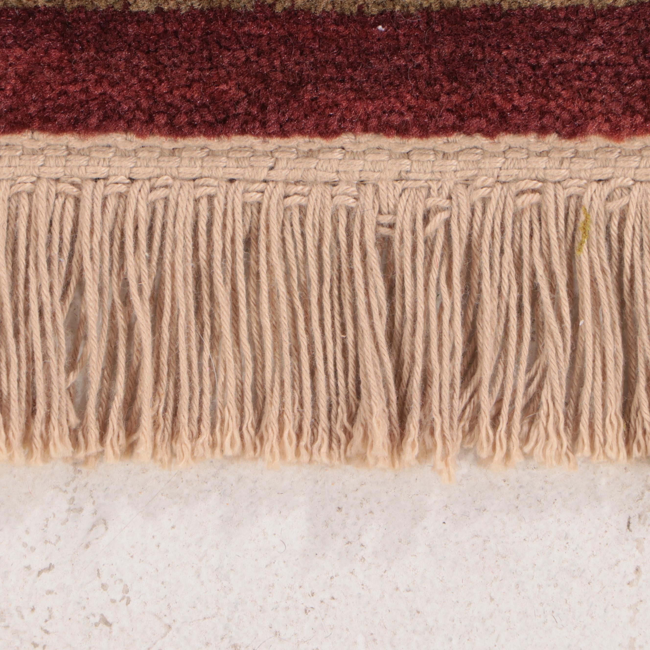 3'9 x 5'7 Machine Made The Rug Gallery Indian Agra Style Area Rug