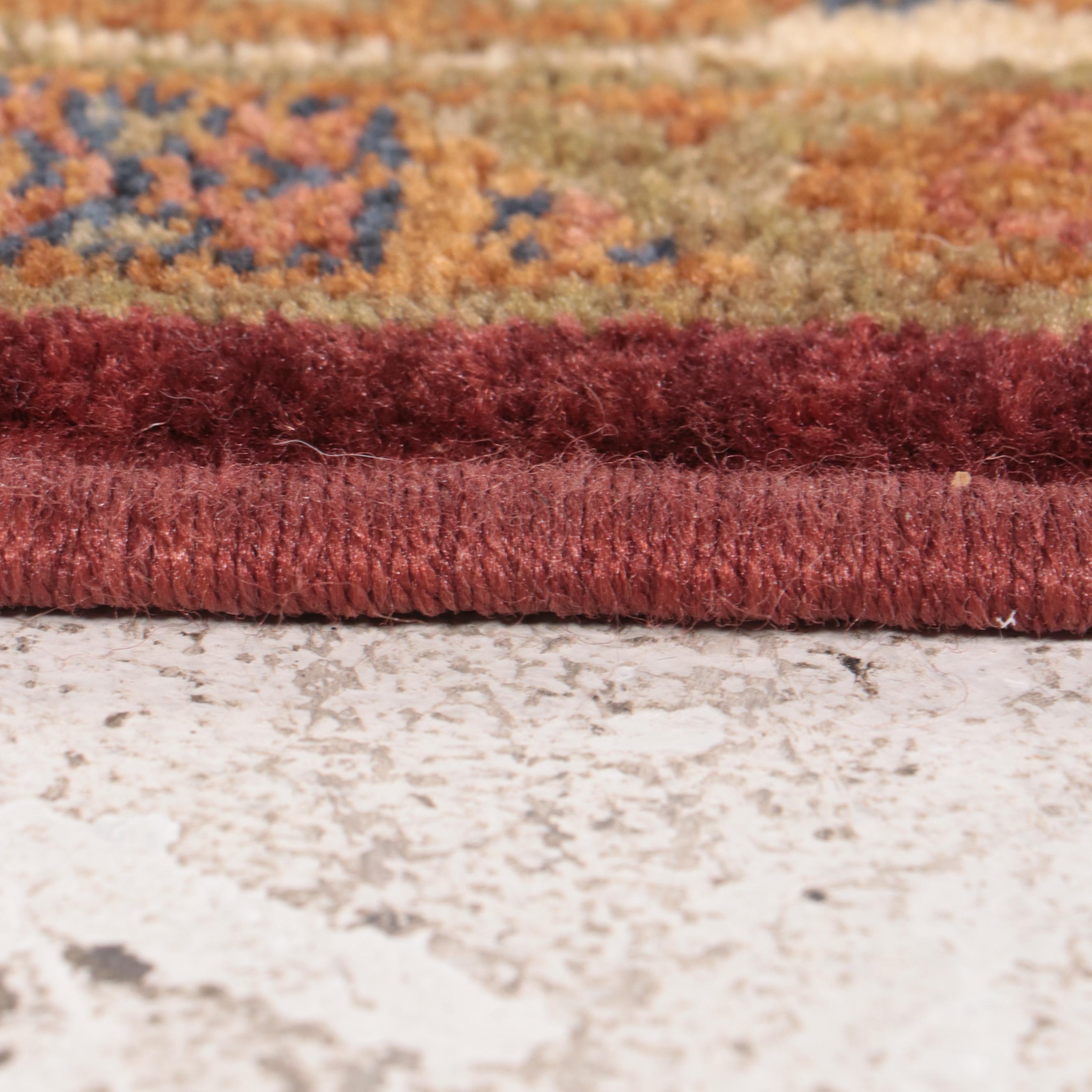 3'9 x 5'7 Machine Made The Rug Gallery Indian Agra Style Area Rug