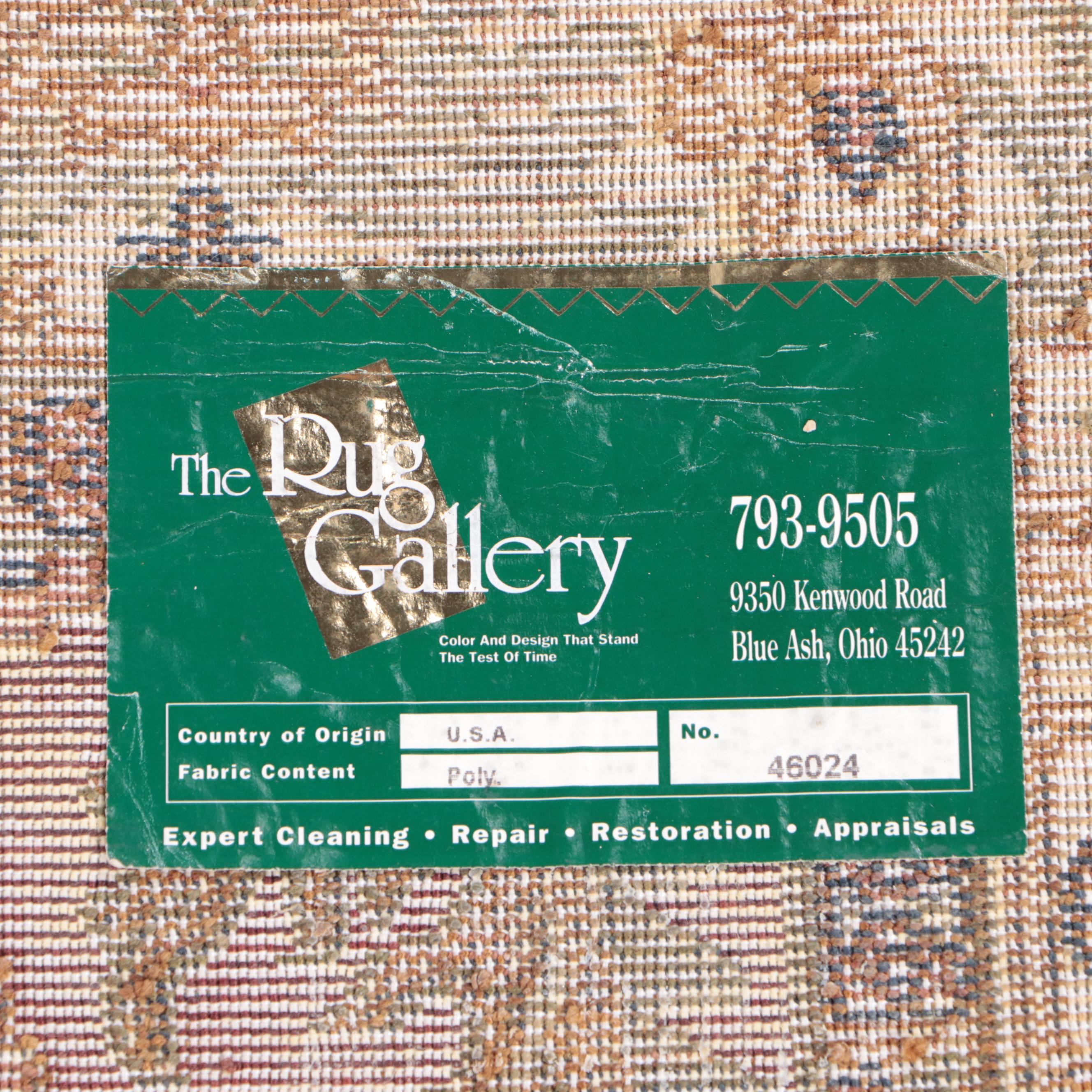 3'9 x 5'7 Machine Made The Rug Gallery Indian Agra Style Area Rug