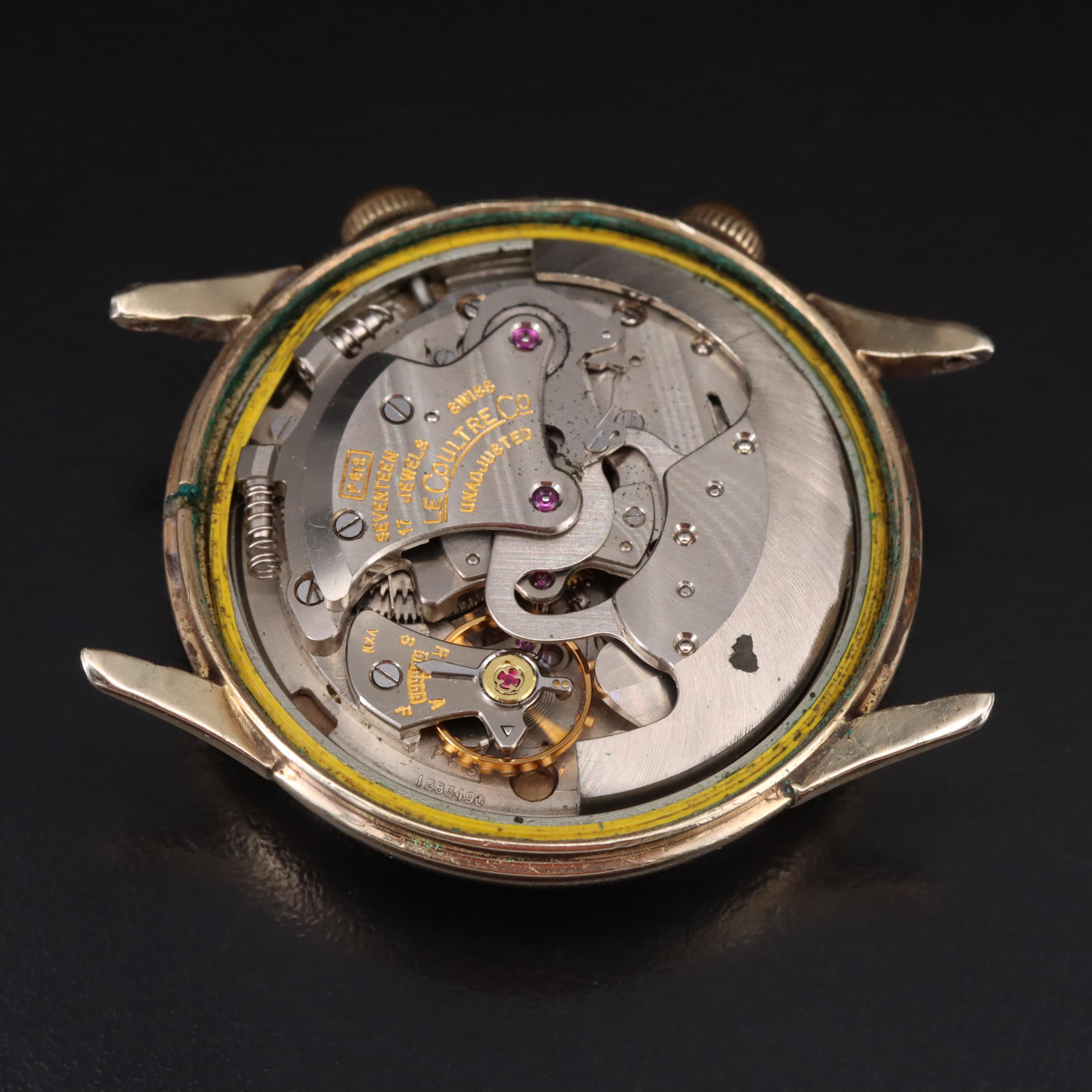 Vintage LeCoultre Memovox Automatic Alarm Watch