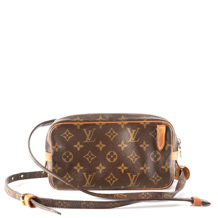 Louis Vuitton Pochette Marly Bandoulière Bag in Monogram Canvas