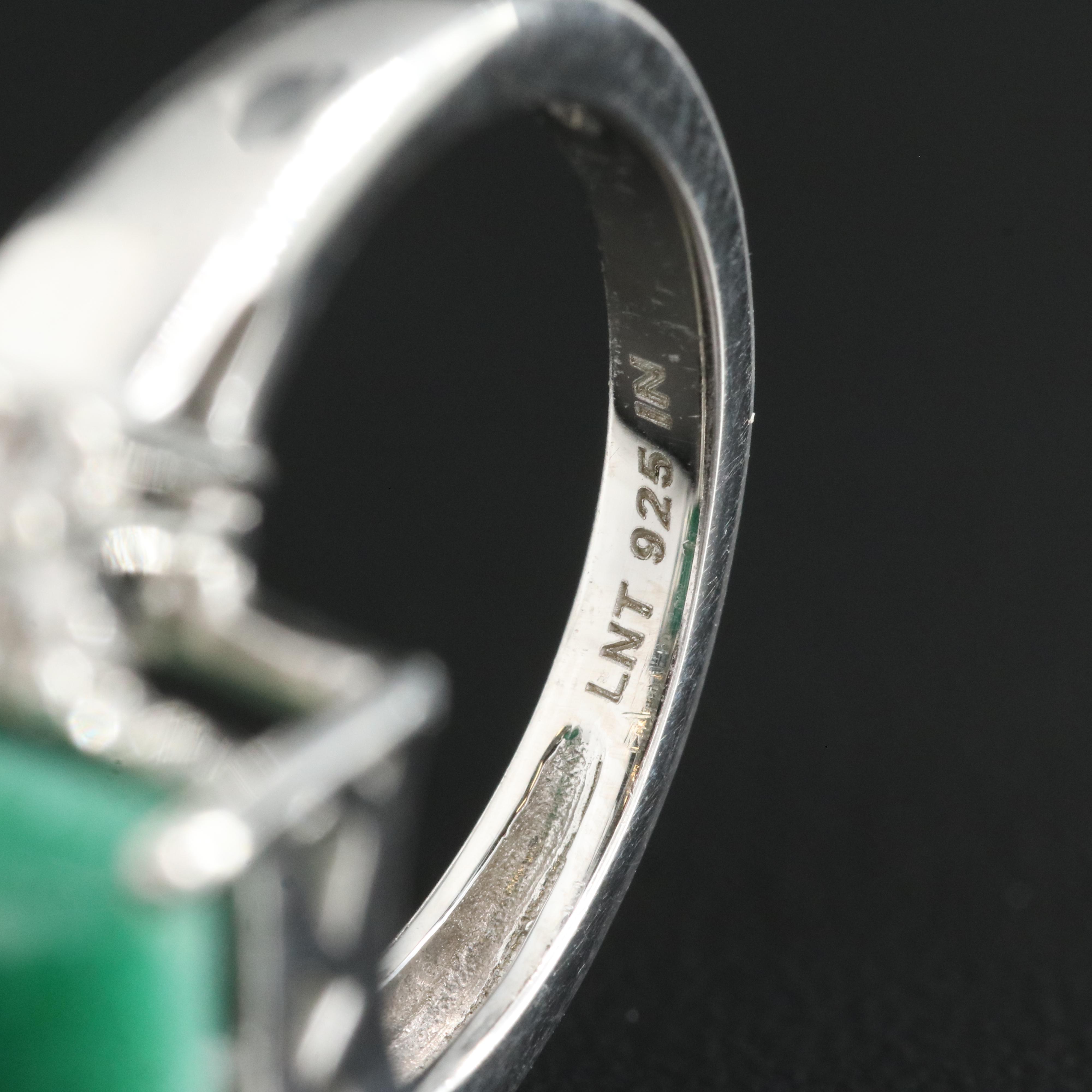 Sterling Beryl and Topaz Rings