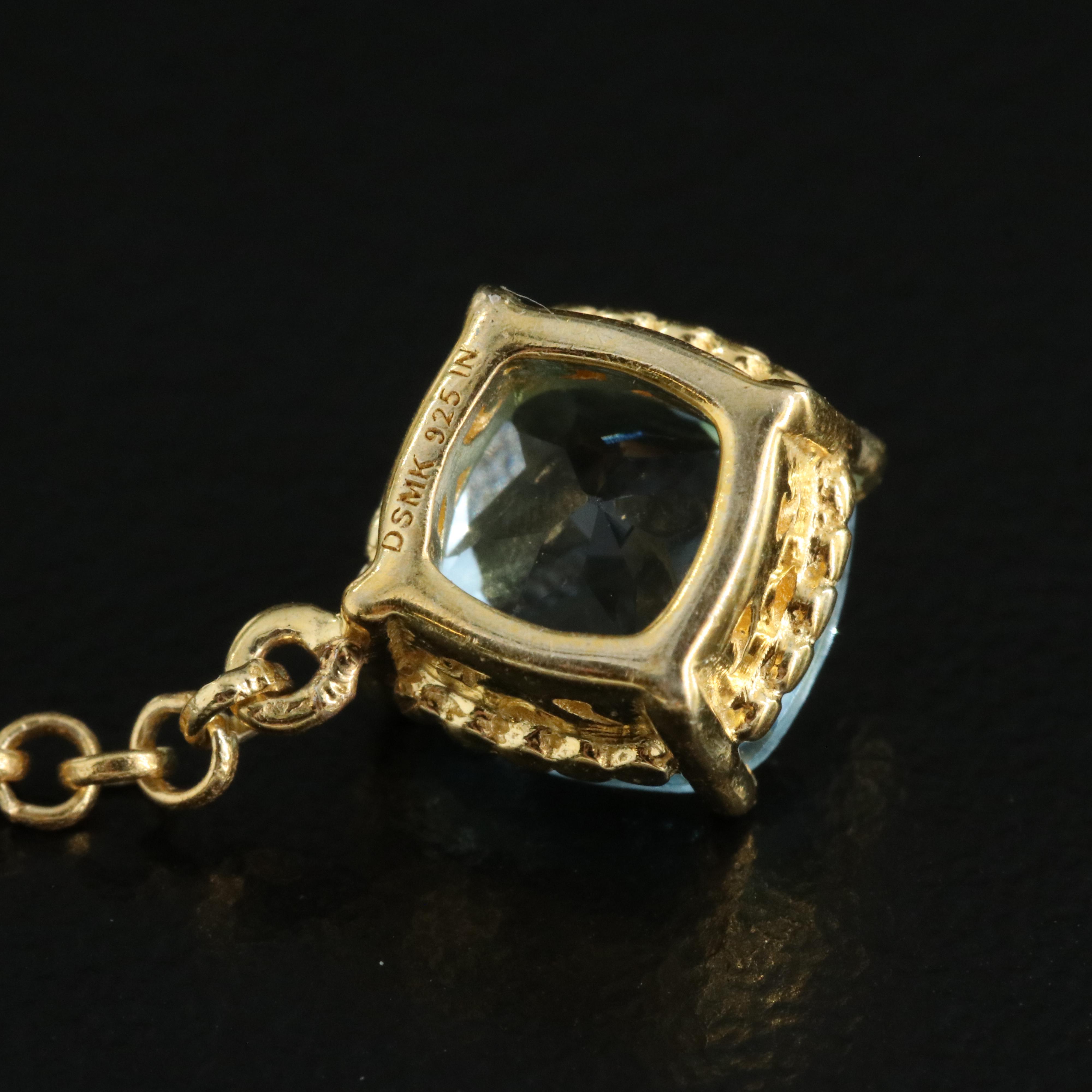 Sterling Topaz Earrings