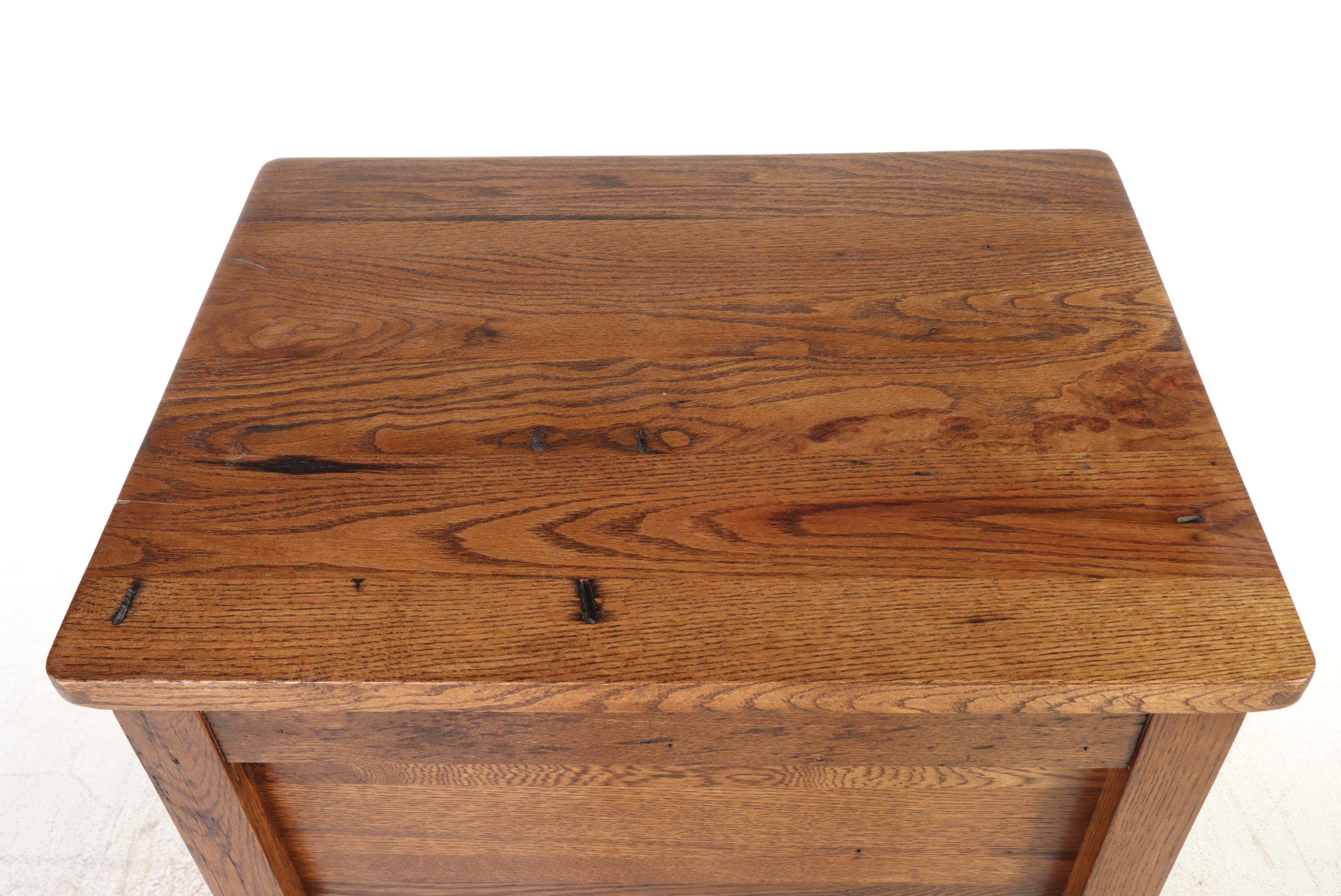 Yesteryear Furniture Shaker Style Chestnut Fall-Front Cupboard