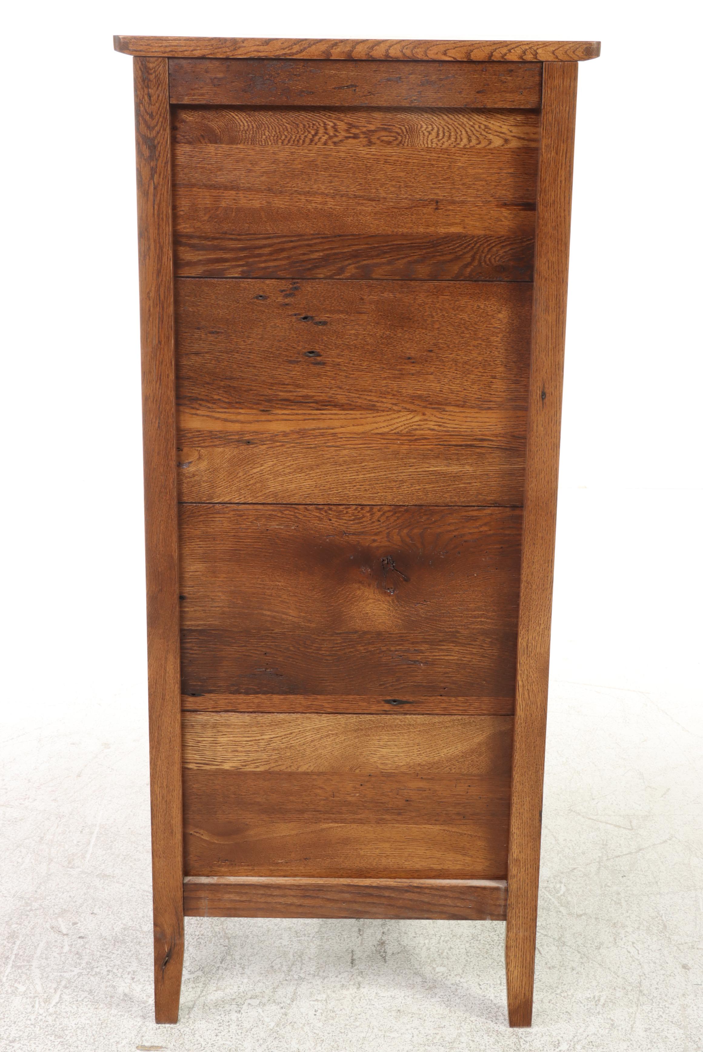 Yesteryear Furniture Shaker Style Chestnut Fall-Front Cupboard