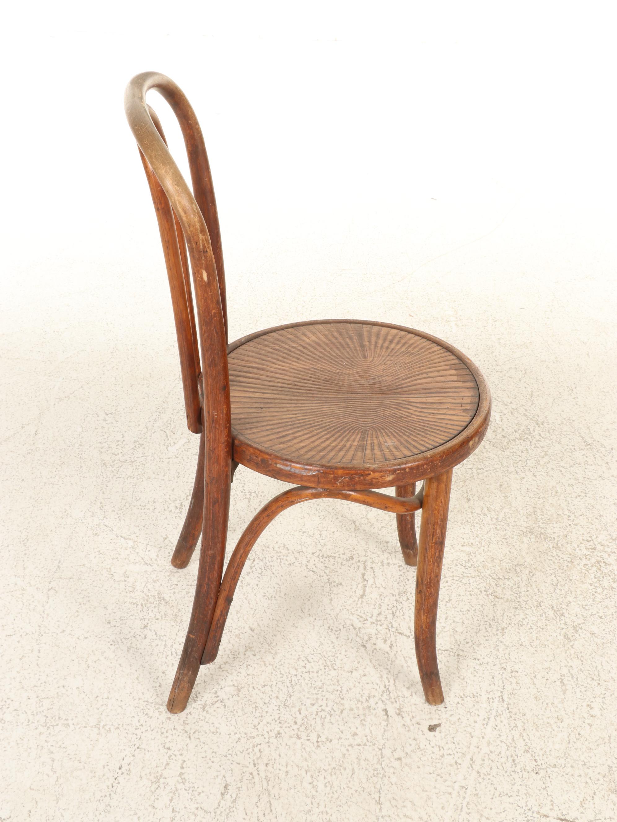 Heywood-Wakefield Blonde Tiered Side Table, Thonet Style Bentwood Chair and More