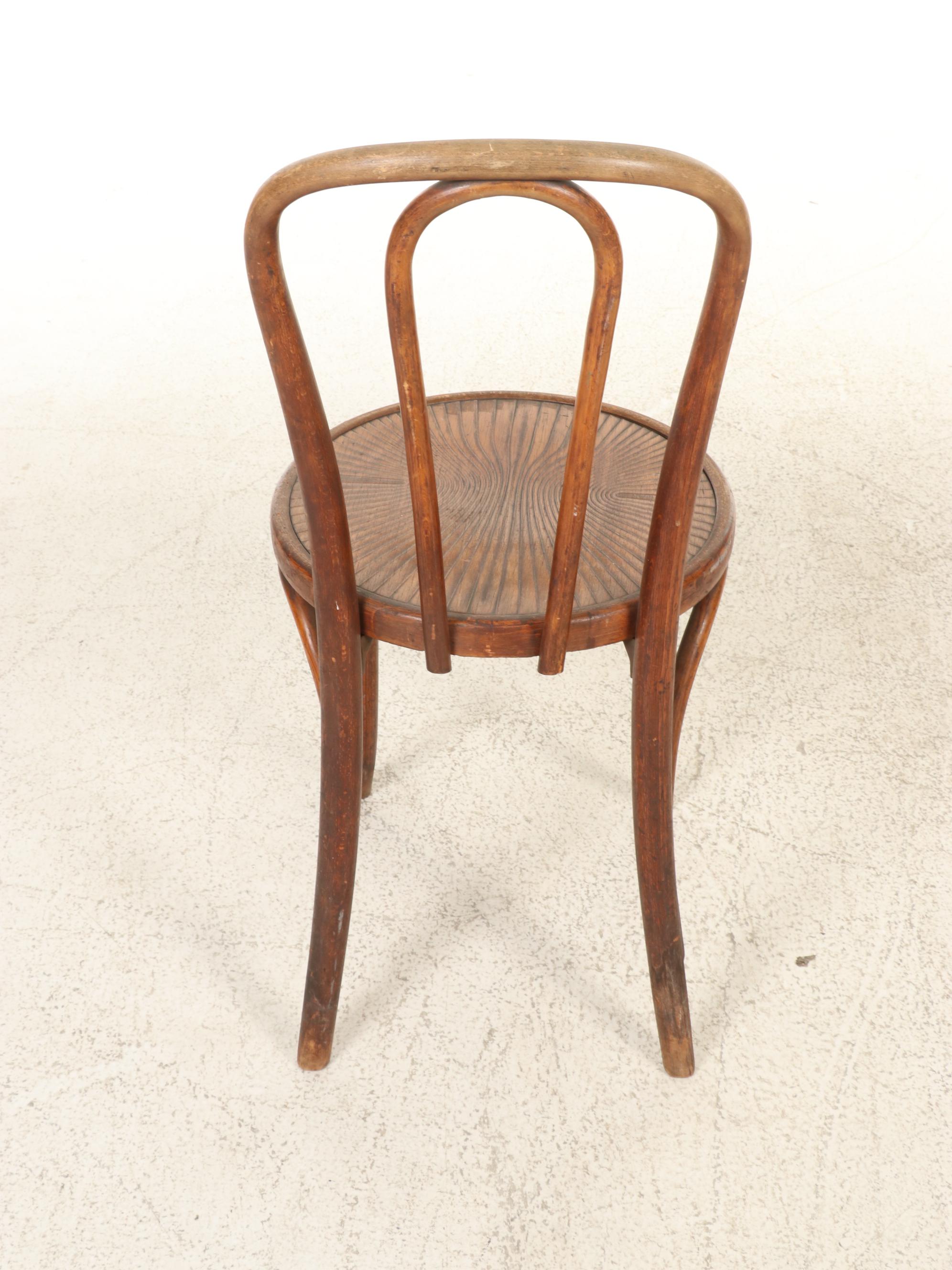 Heywood-Wakefield Blonde Tiered Side Table, Thonet Style Bentwood Chair and More