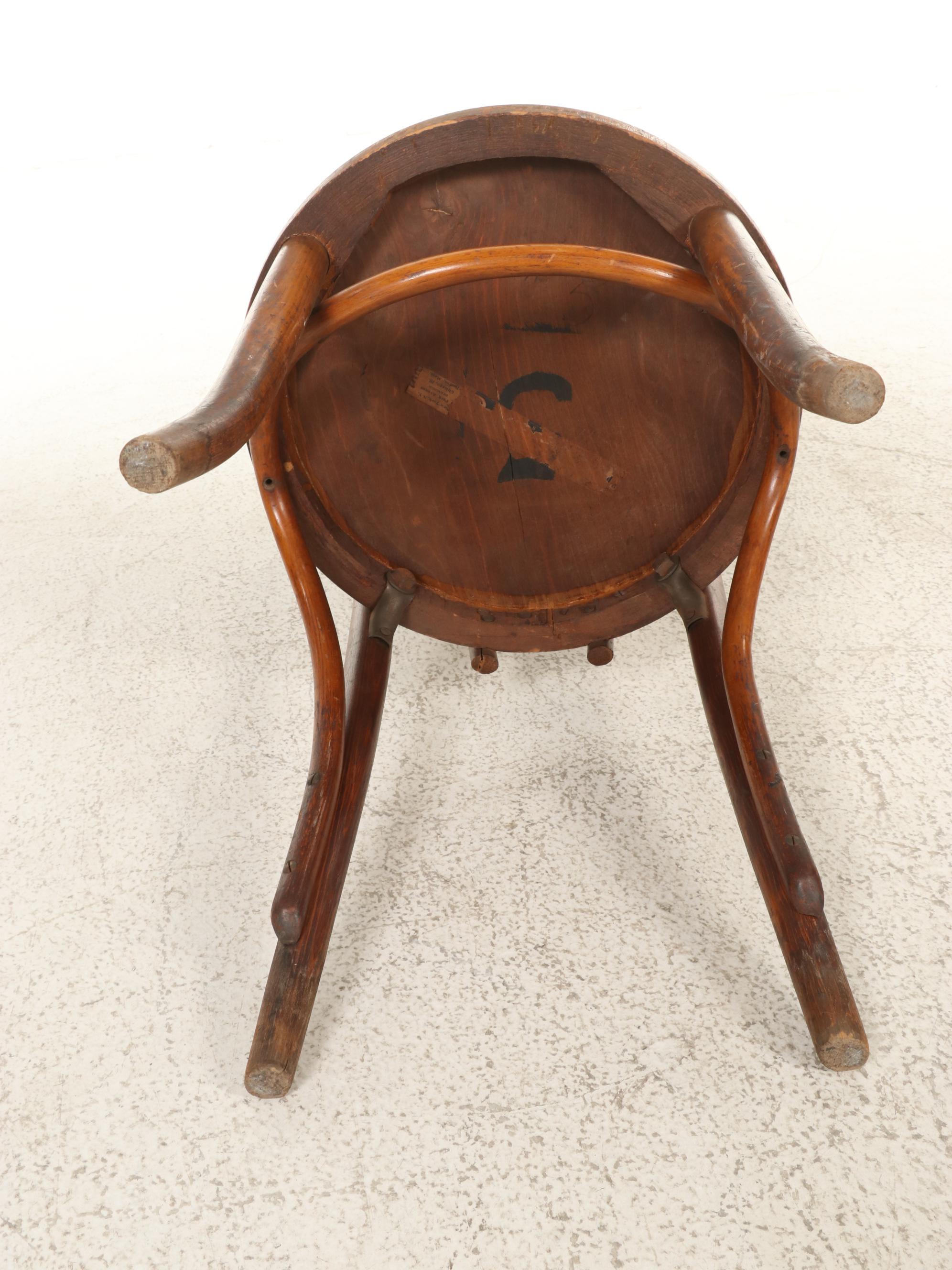 Heywood-Wakefield Blonde Tiered Side Table, Thonet Style Bentwood Chair and More