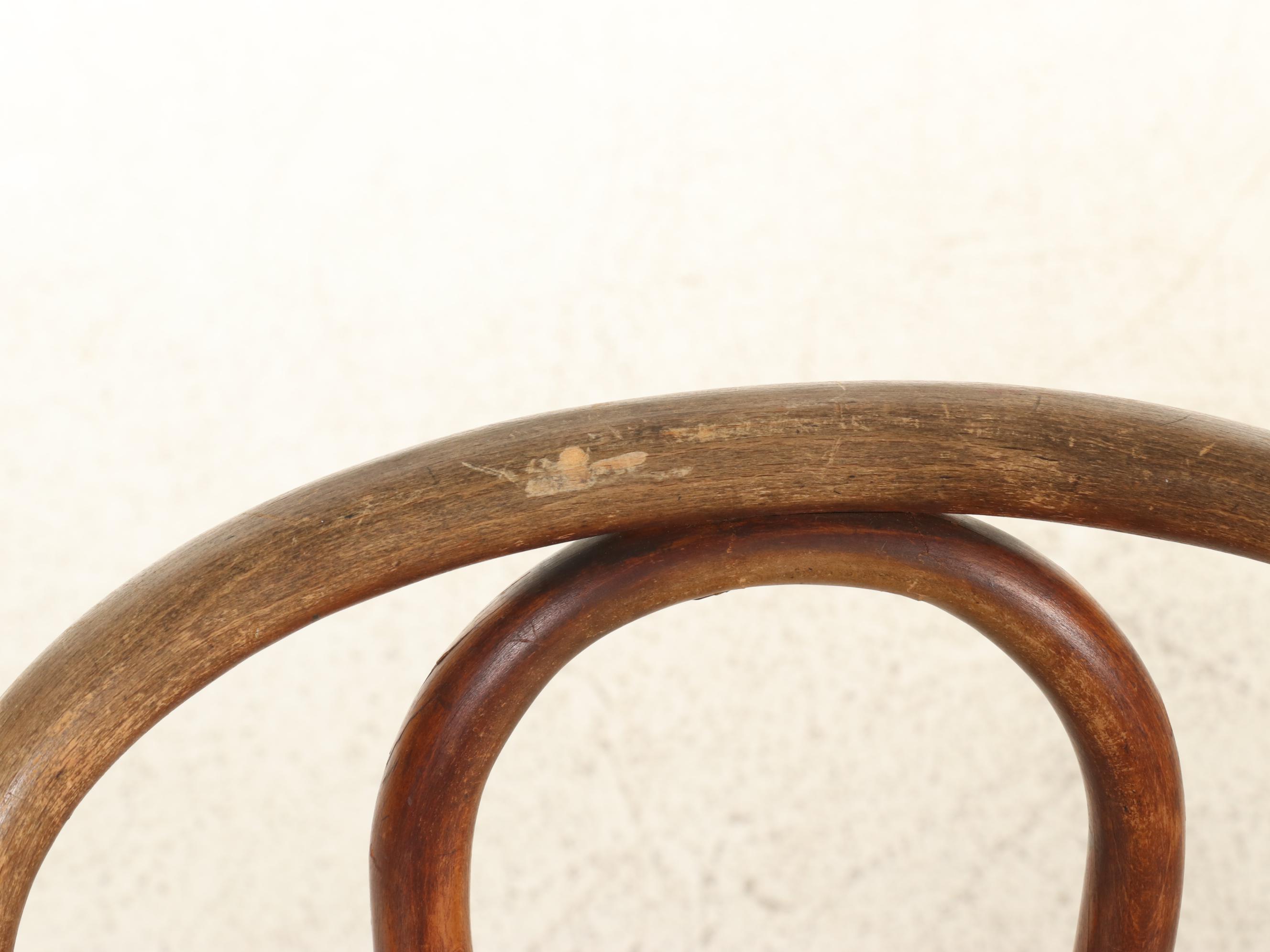 Heywood-Wakefield Blonde Tiered Side Table, Thonet Style Bentwood Chair and More