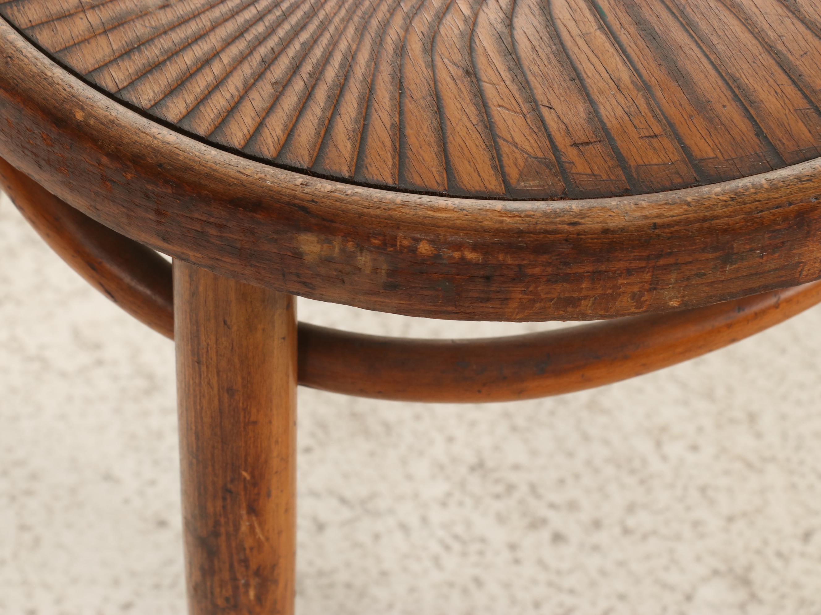 Heywood-Wakefield Blonde Tiered Side Table, Thonet Style Bentwood Chair and More