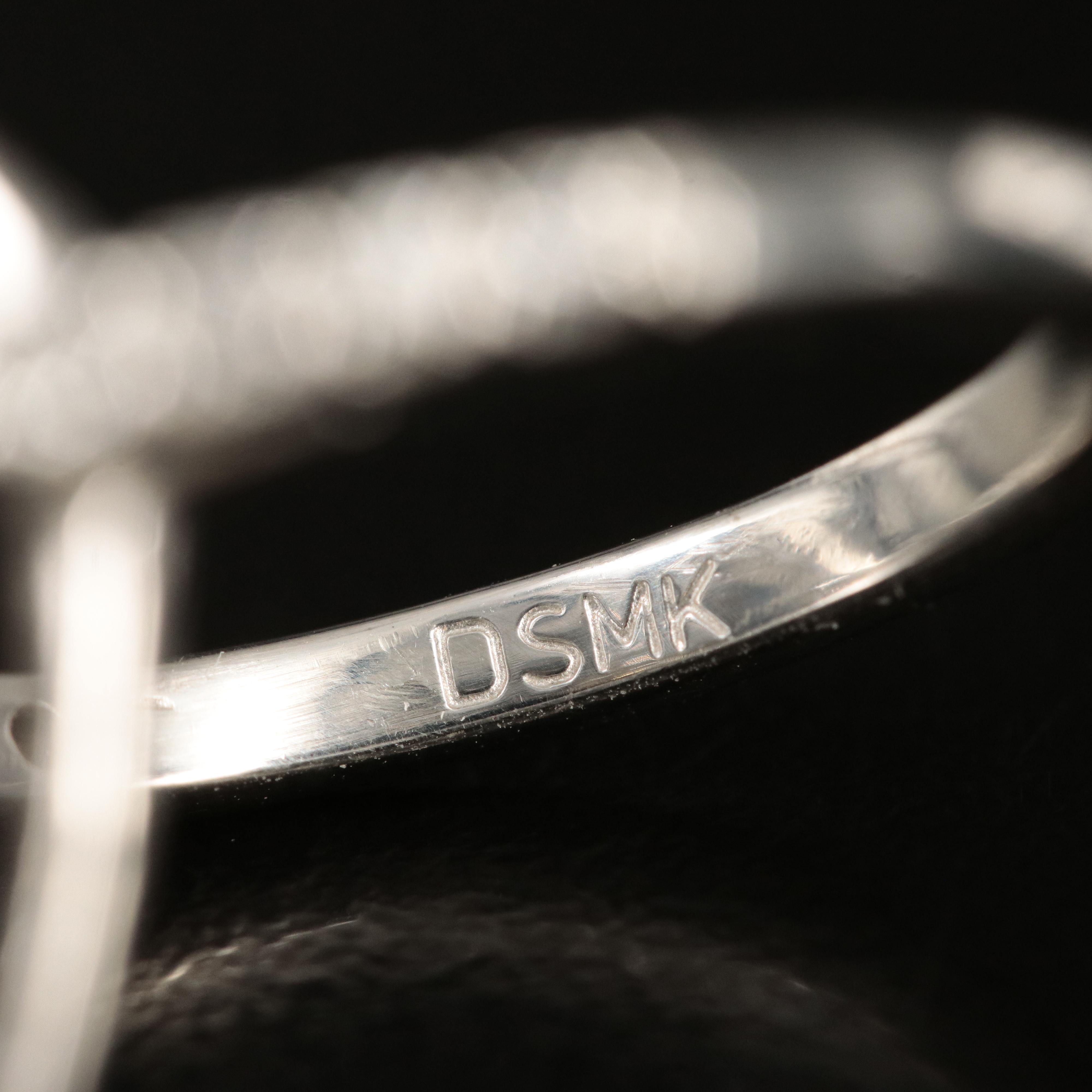 Sterling Sapphire and Topaz Teardrop Halo Ring