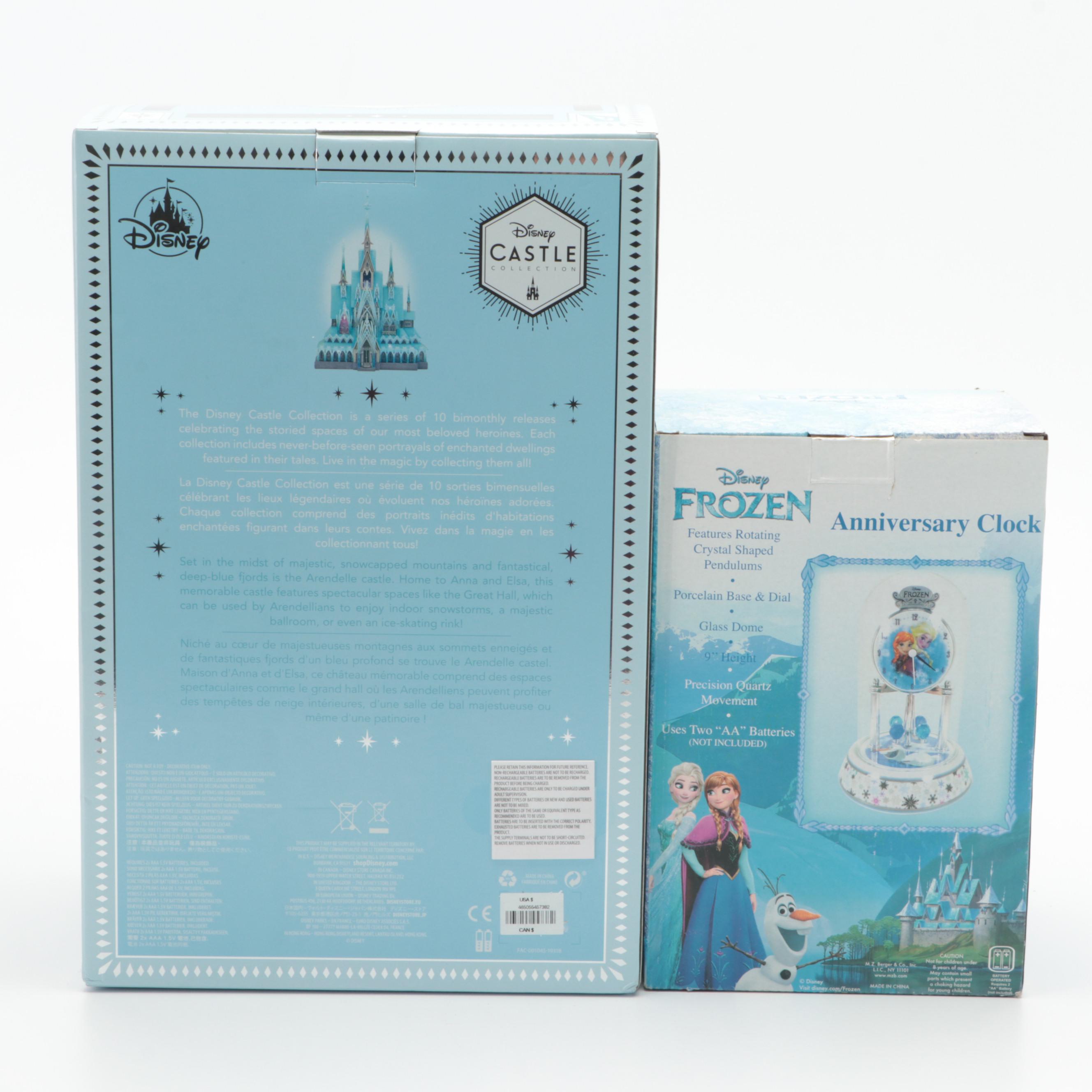 Disney's Frozen Illuminated Castle with RunDisney and Memorabilia Collection