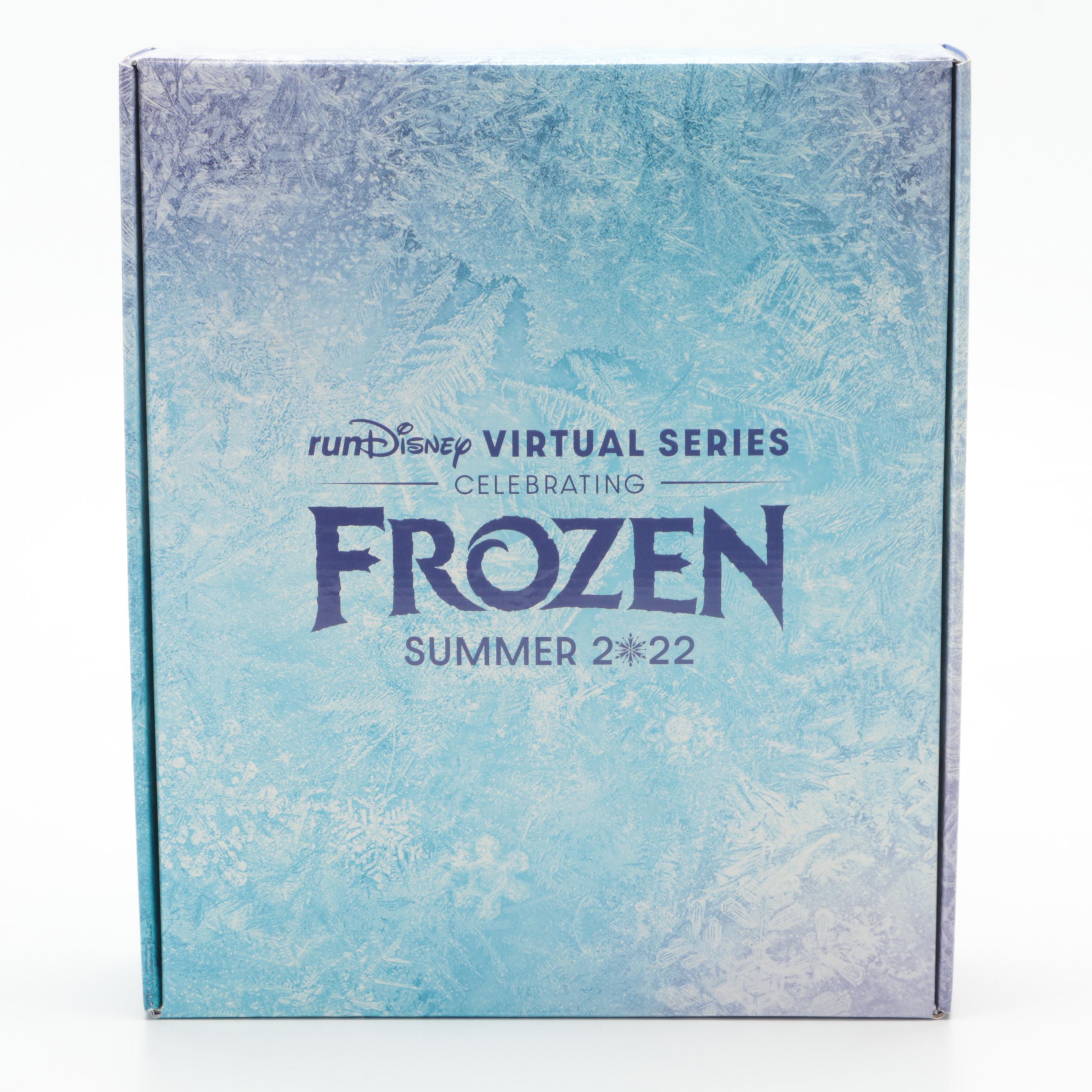 Disney's Frozen Illuminated Castle with RunDisney and Memorabilia Collection