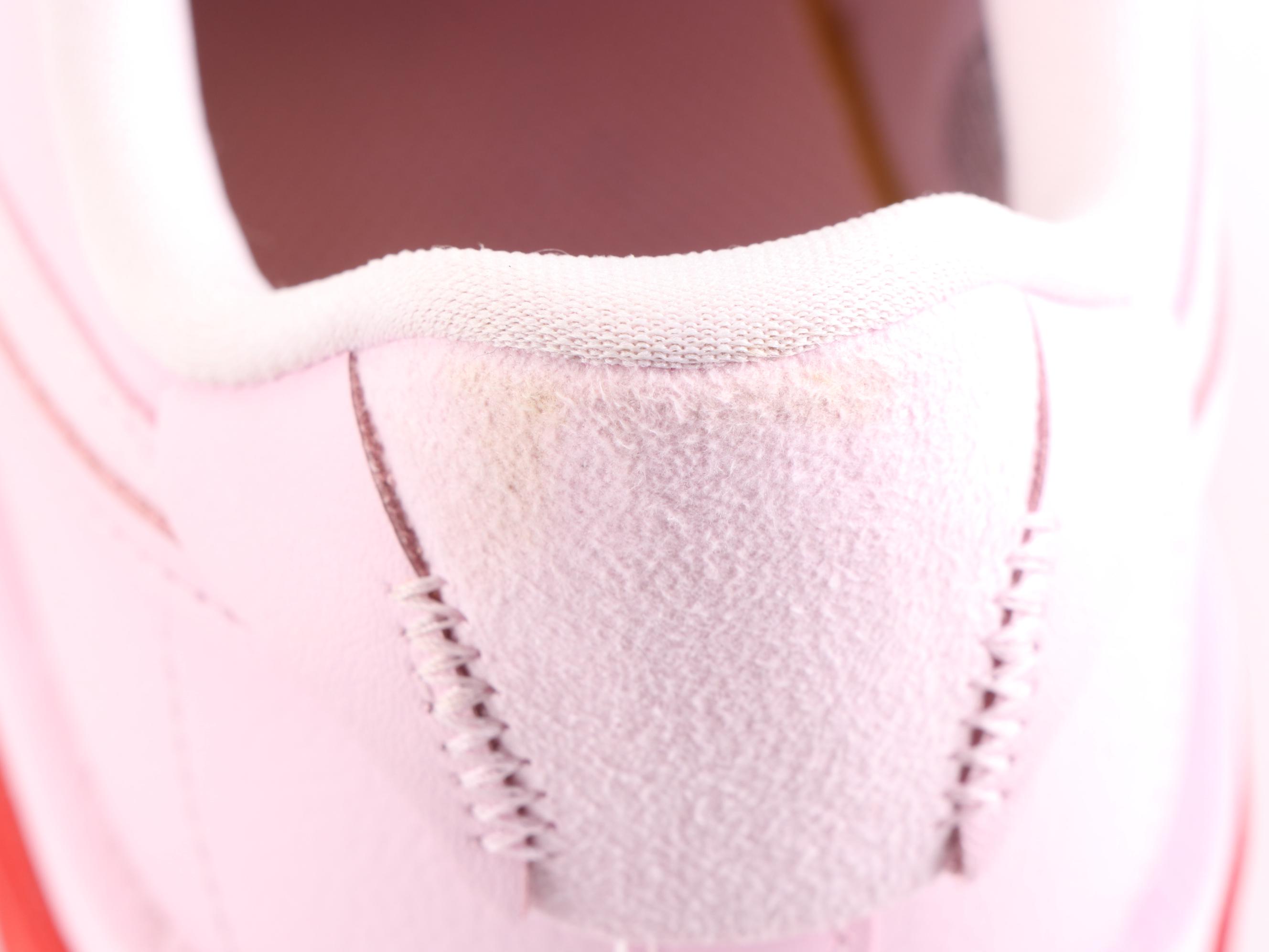 Nike Air Force 1 Fontanka Sneakers in Light Pink and Red Accents with Box