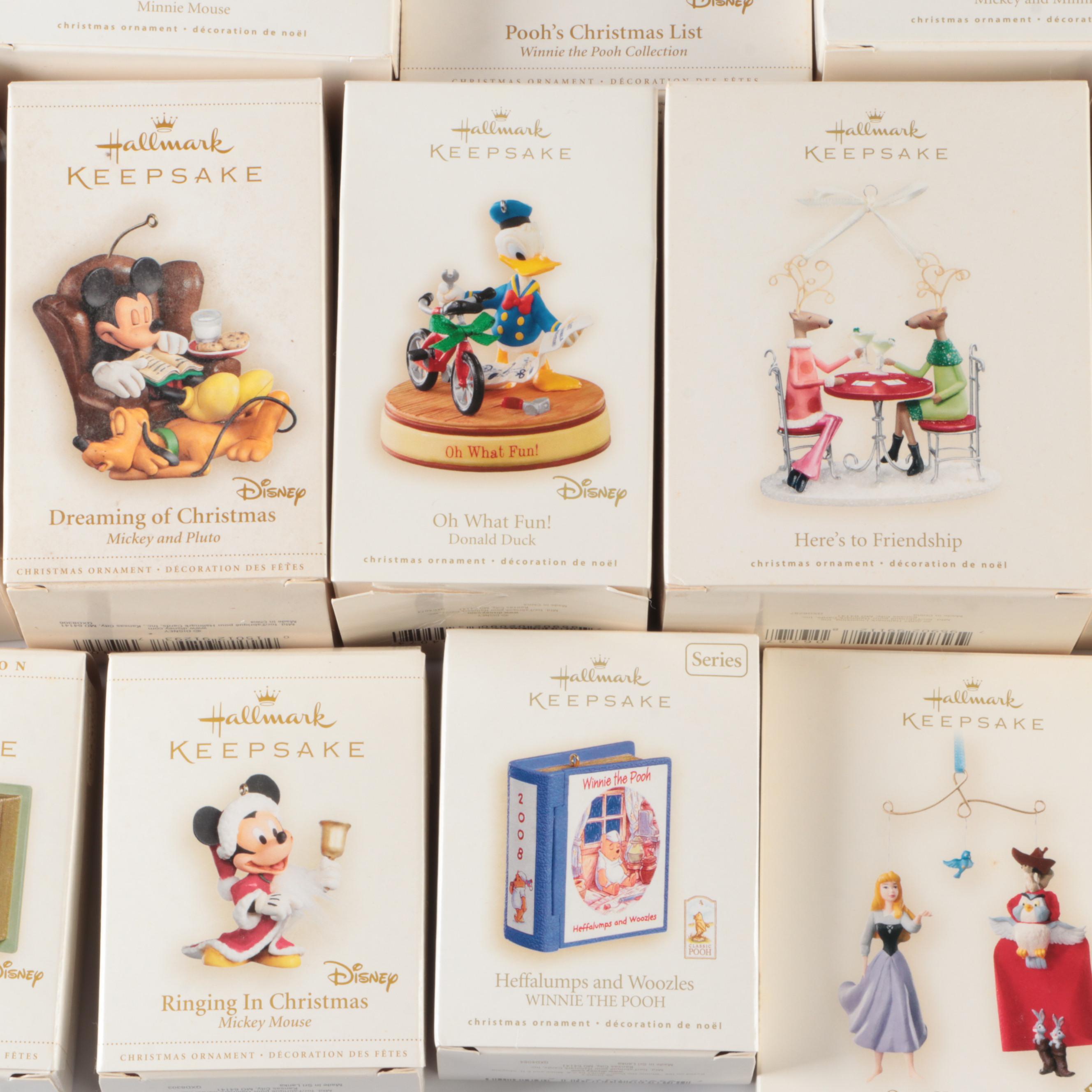 Hallmark Keepsakes Disney Ornament Collection Including "Magic" Ornaments