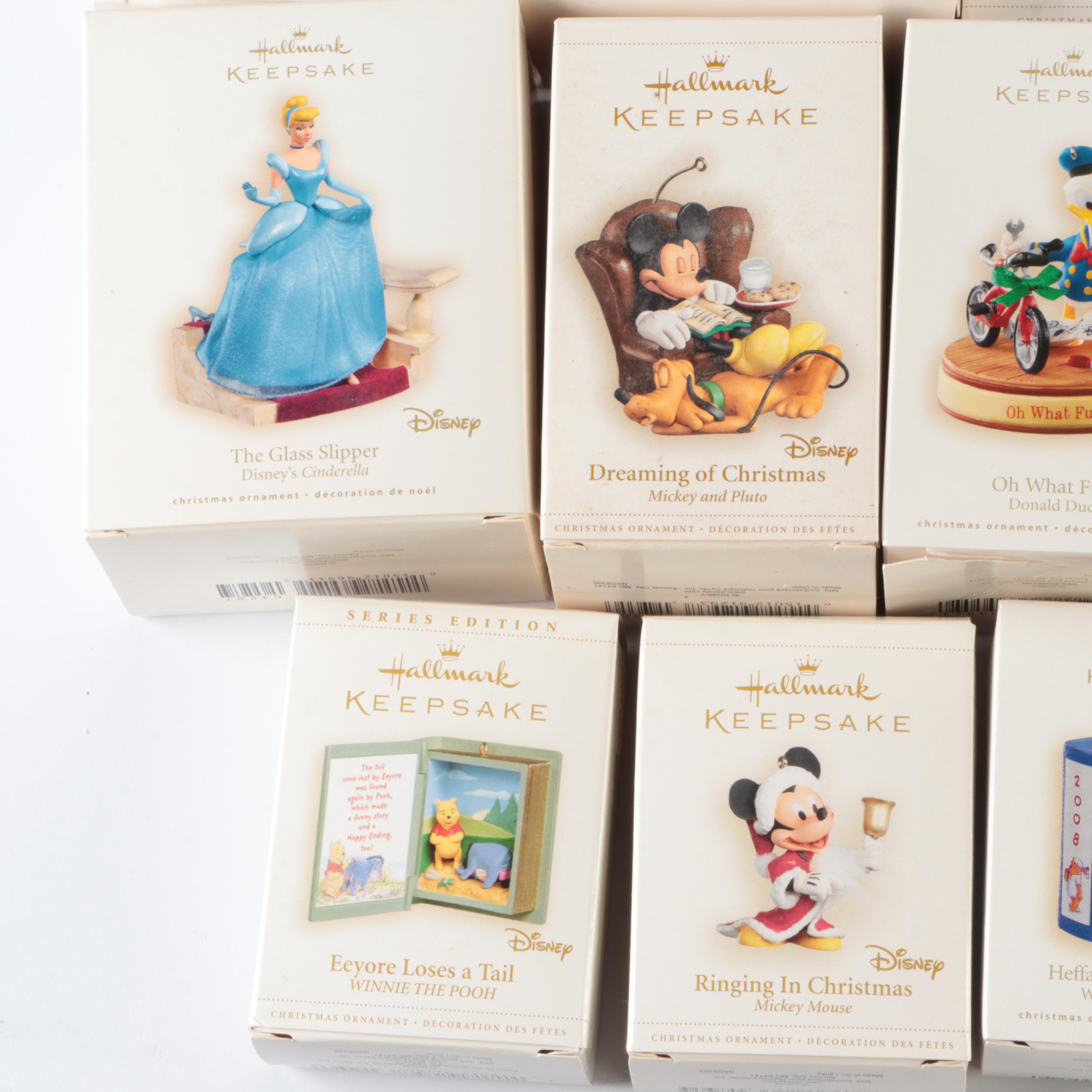 Hallmark Keepsakes Disney Ornament Collection Including "Magic" Ornaments